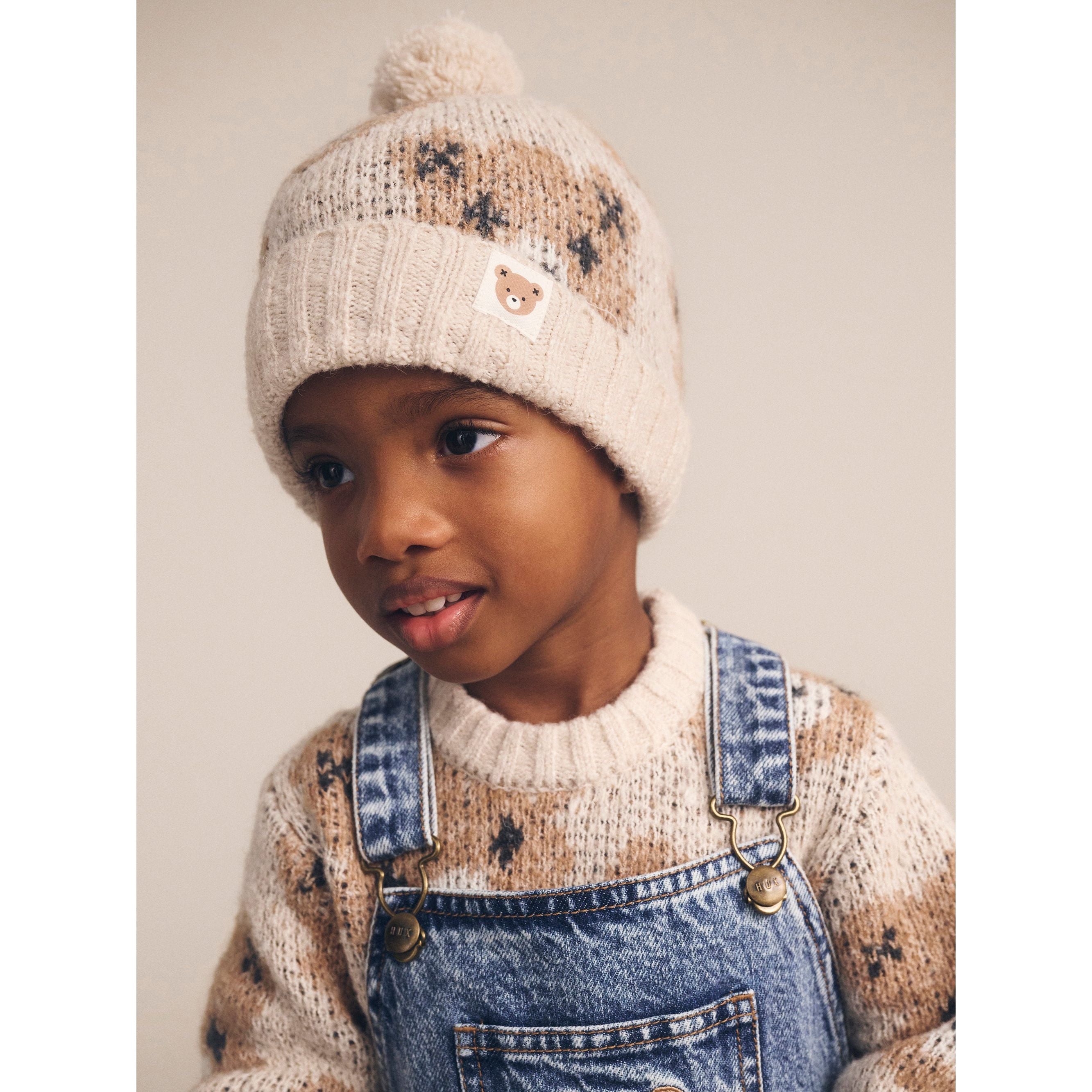 ECRU HUXBEAR KNIT JUMPER