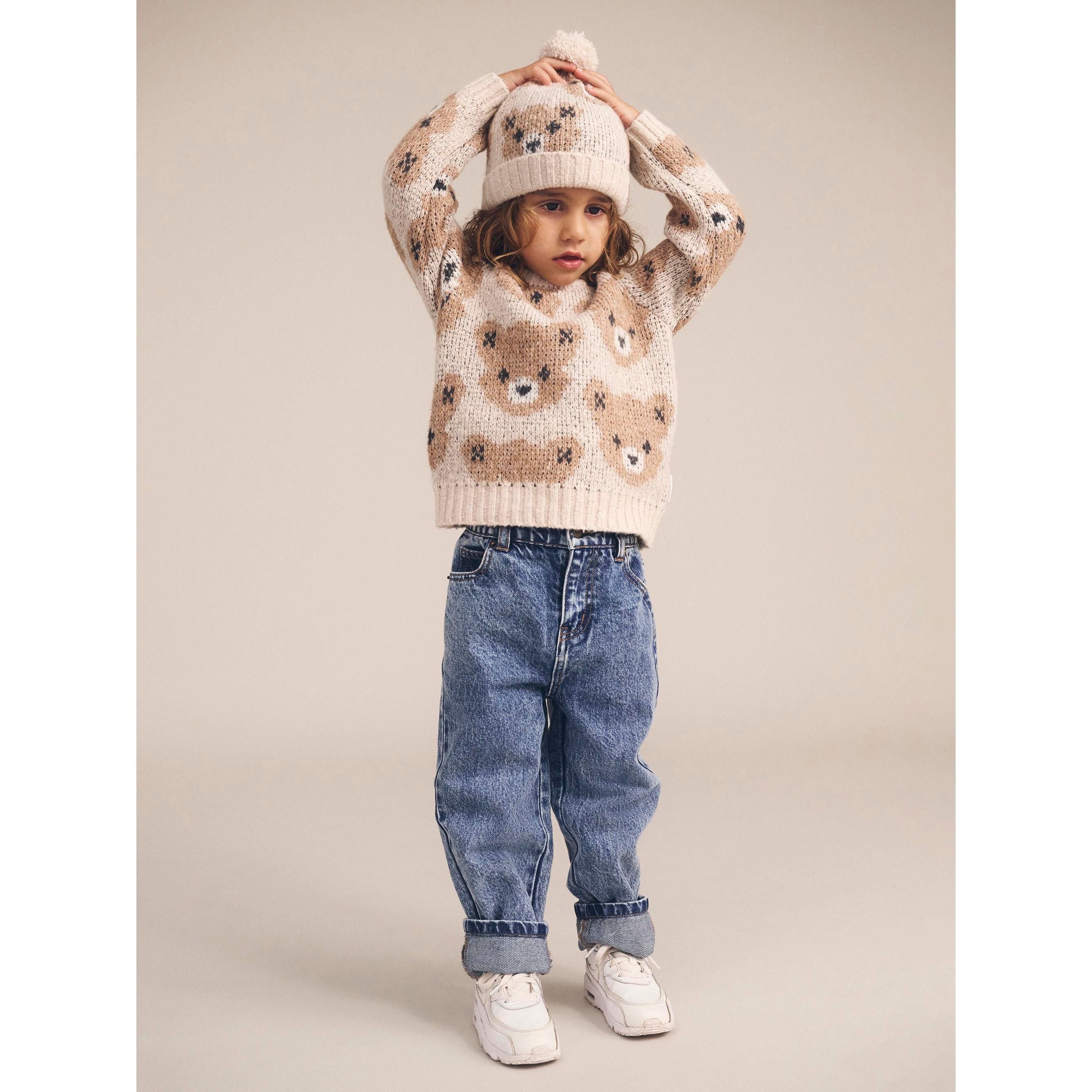ECRU HUXBEAR KNIT JUMPER