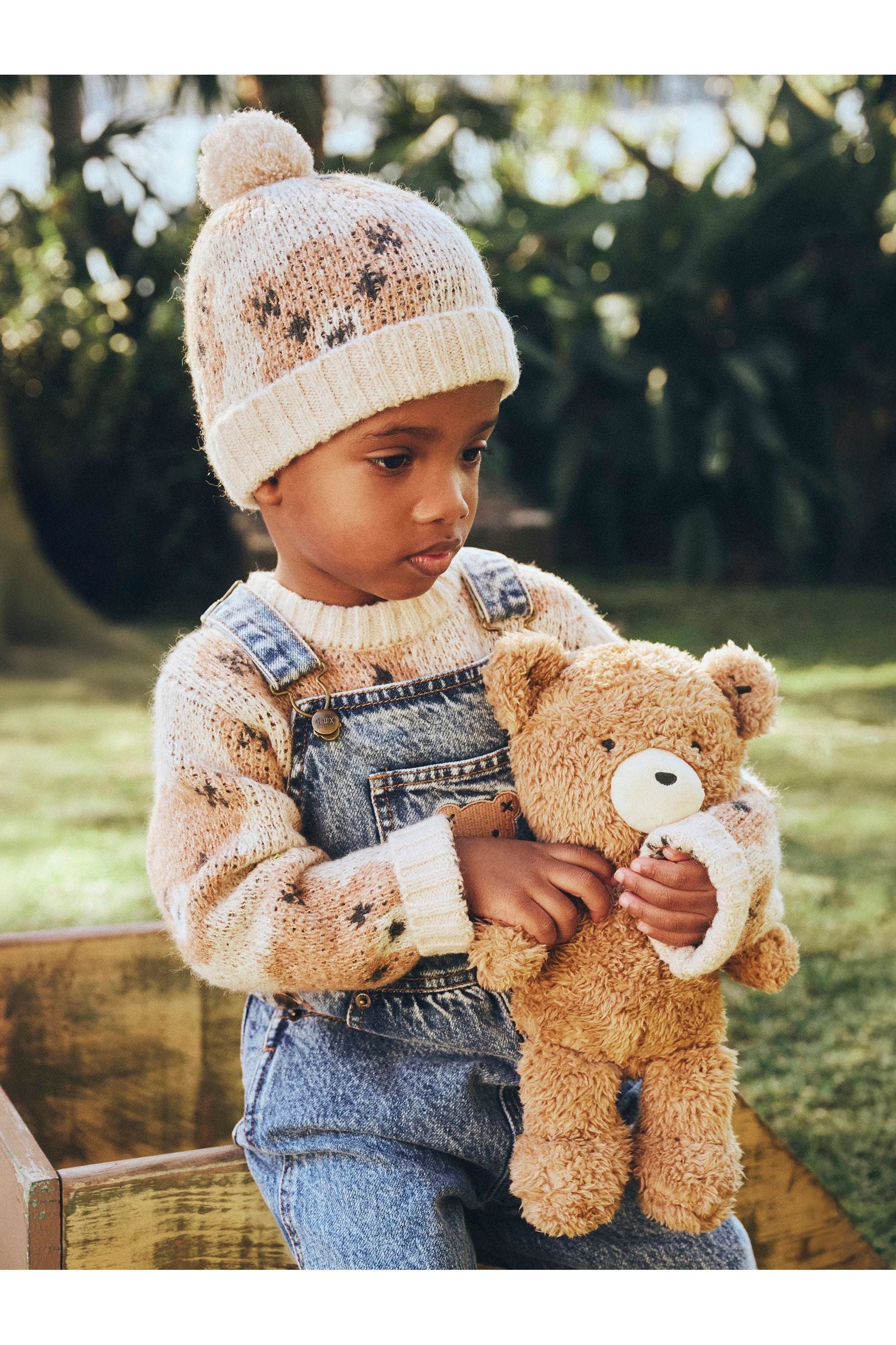 ECRU HUXBEAR KNIT JUMPER