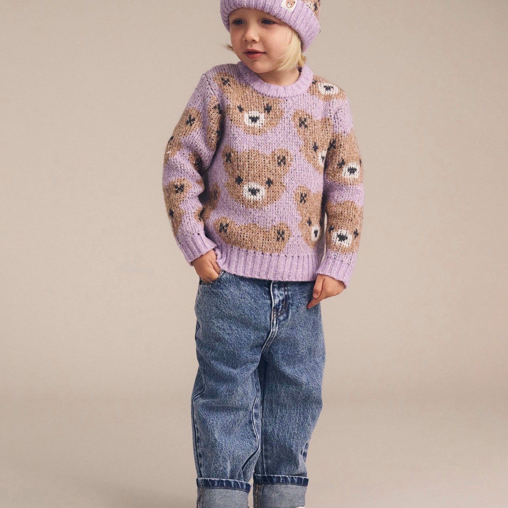 ORCHID HUXBEAR KNIT JUMPER