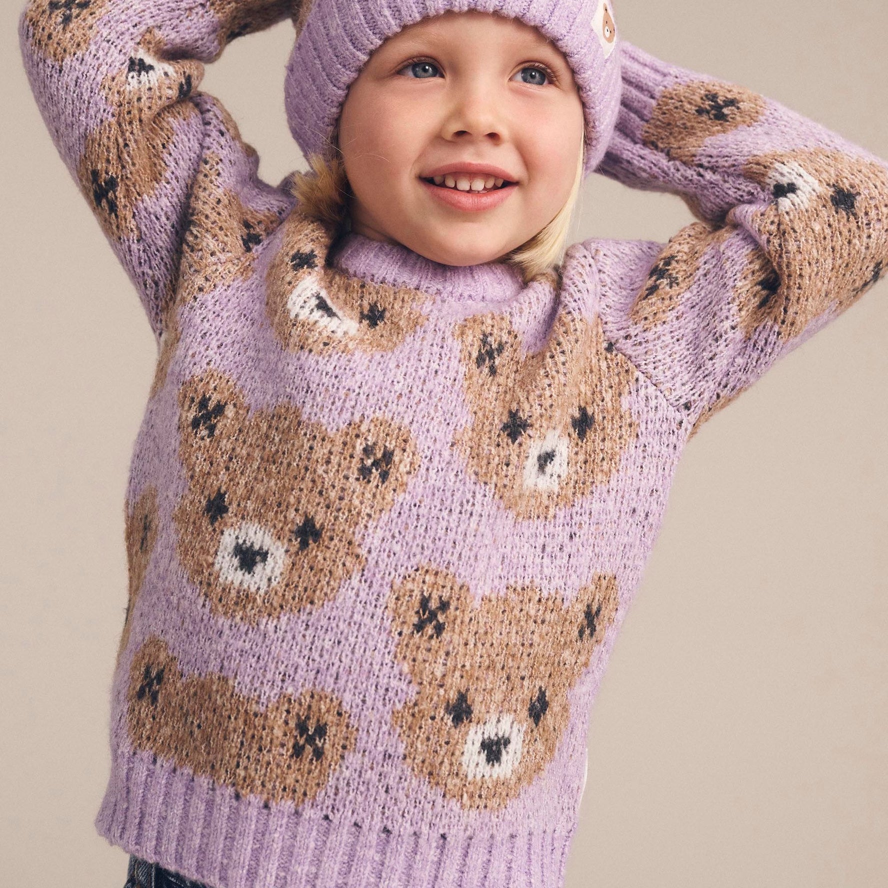 ORCHID HUXBEAR KNIT JUMPER