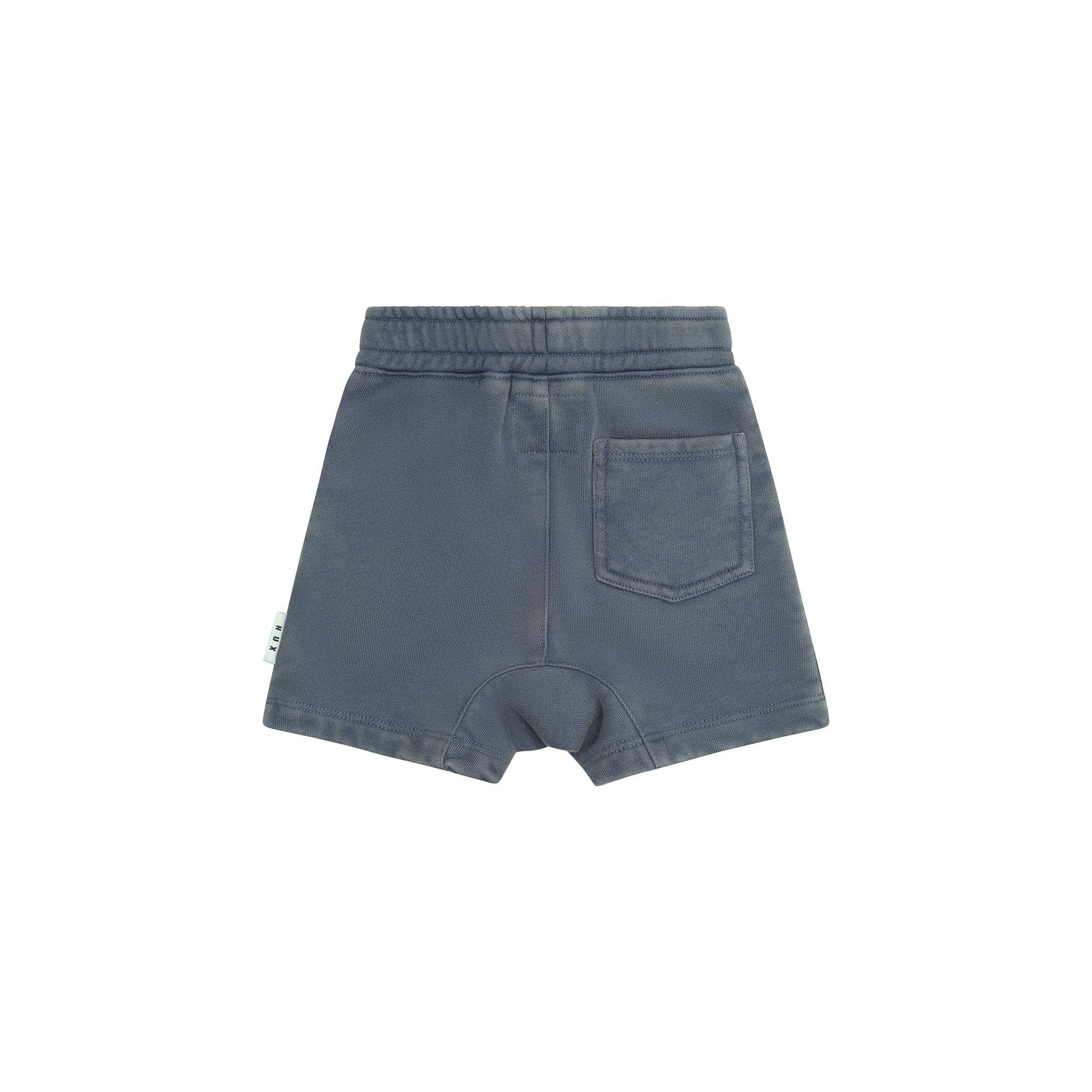 SLOUCH SHORT WASHED NAVY