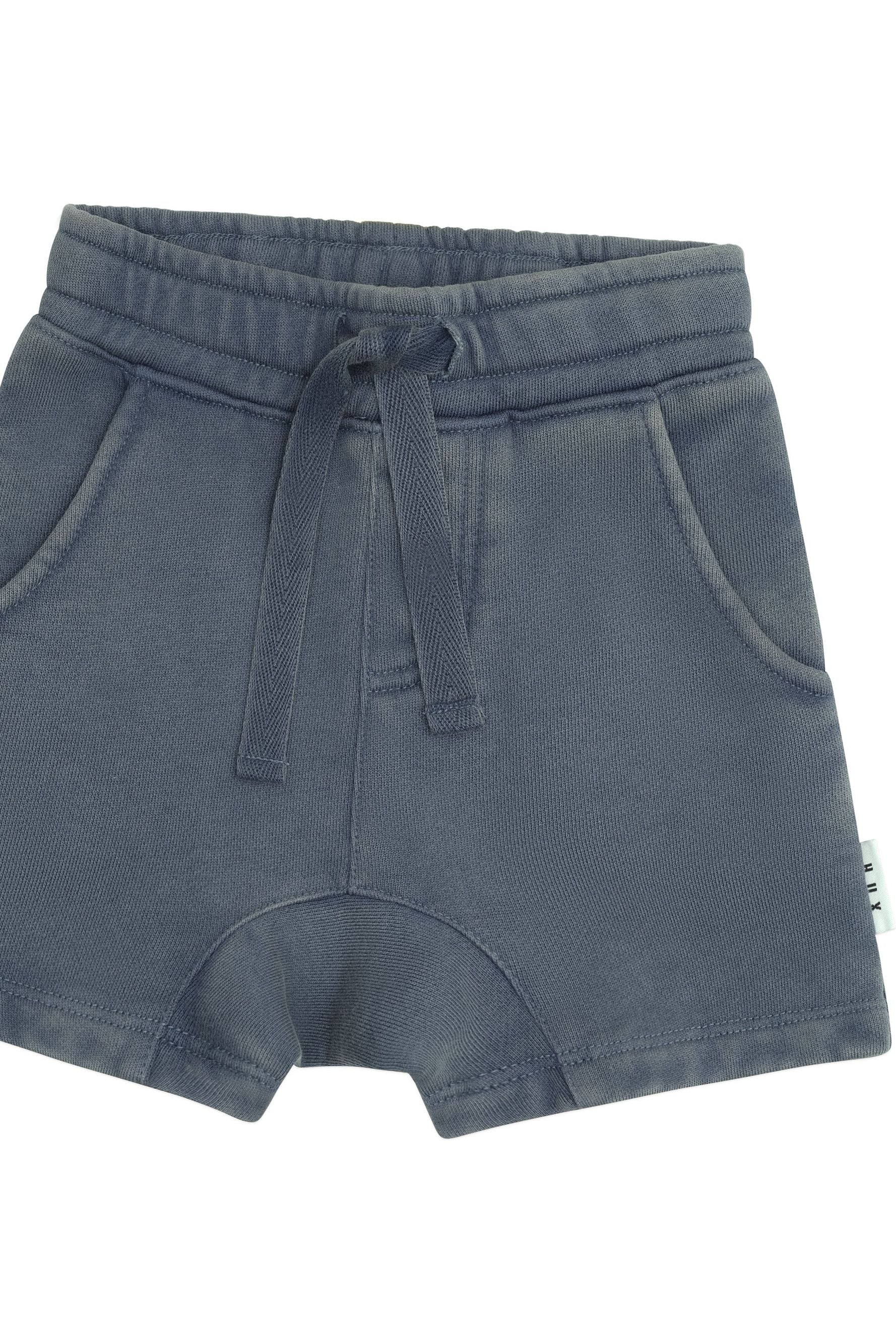 SLOUCH SHORT WASHED NAVY