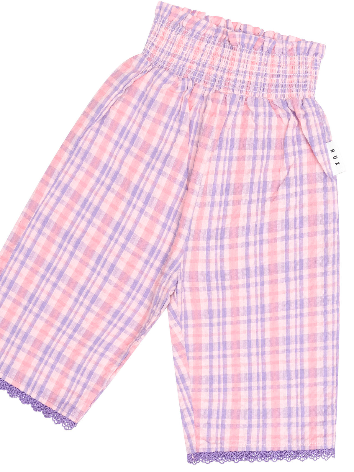 Tropical Check Paperbag Pant - image 3