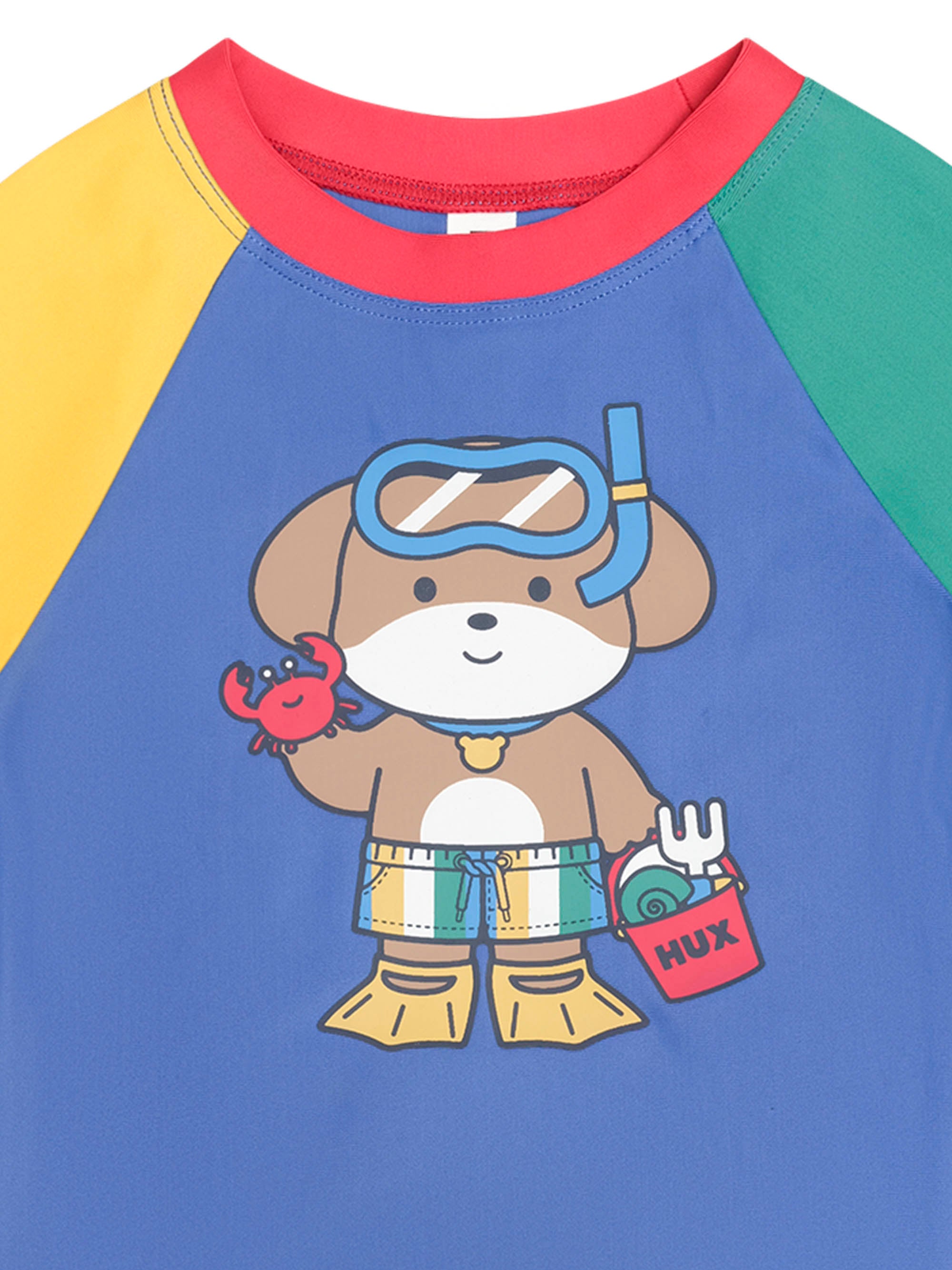 Beach Puppy Colour Block Rashie