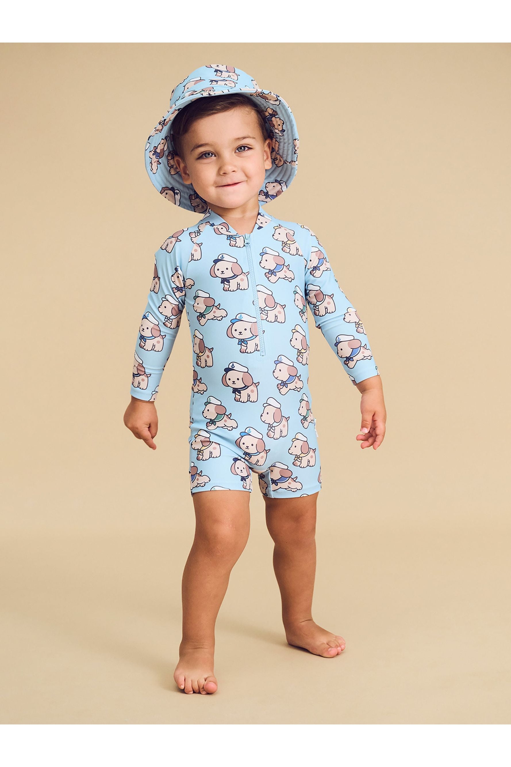 SAILOR PUP SWIM HAT