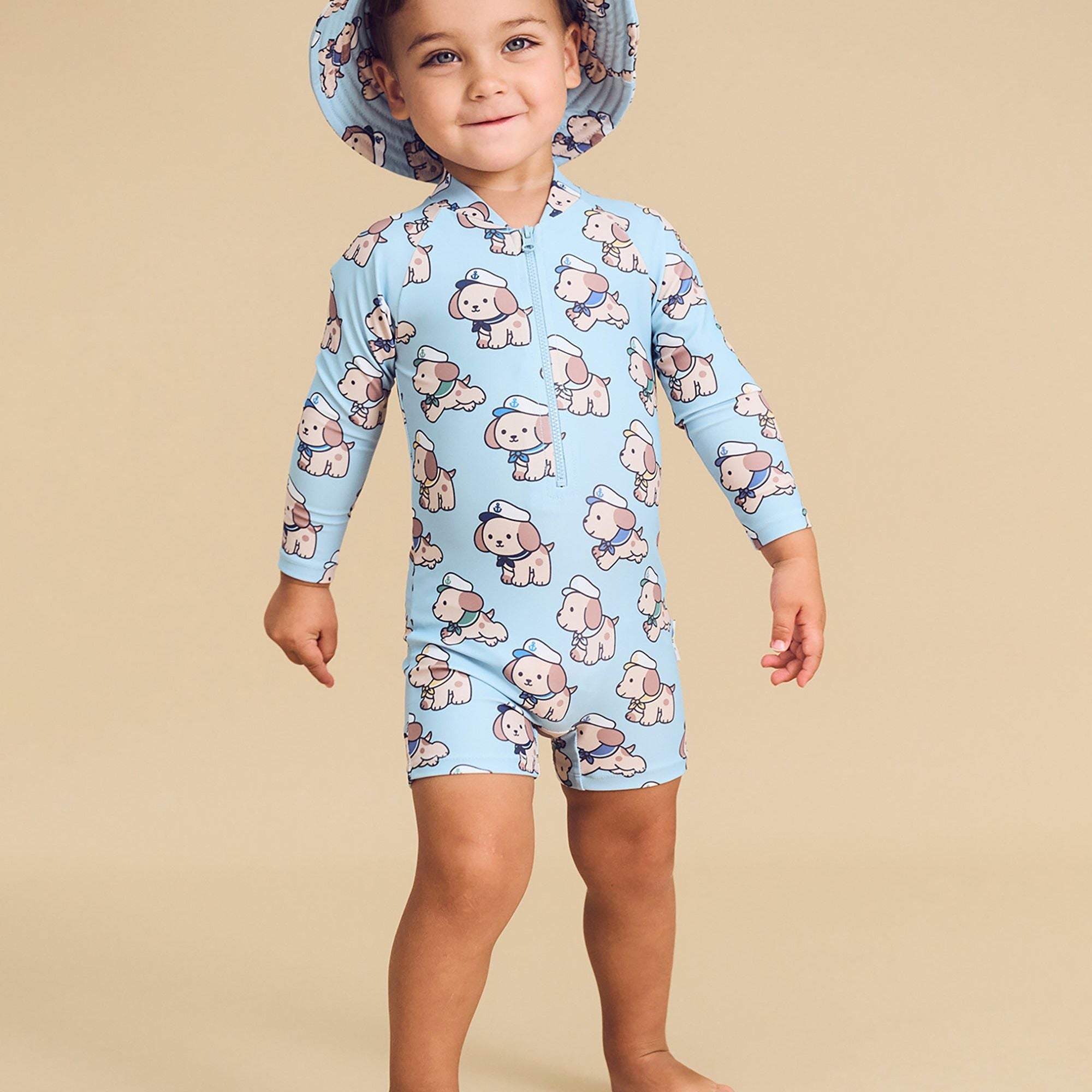SAILOR PUP SWIM SHORTIE