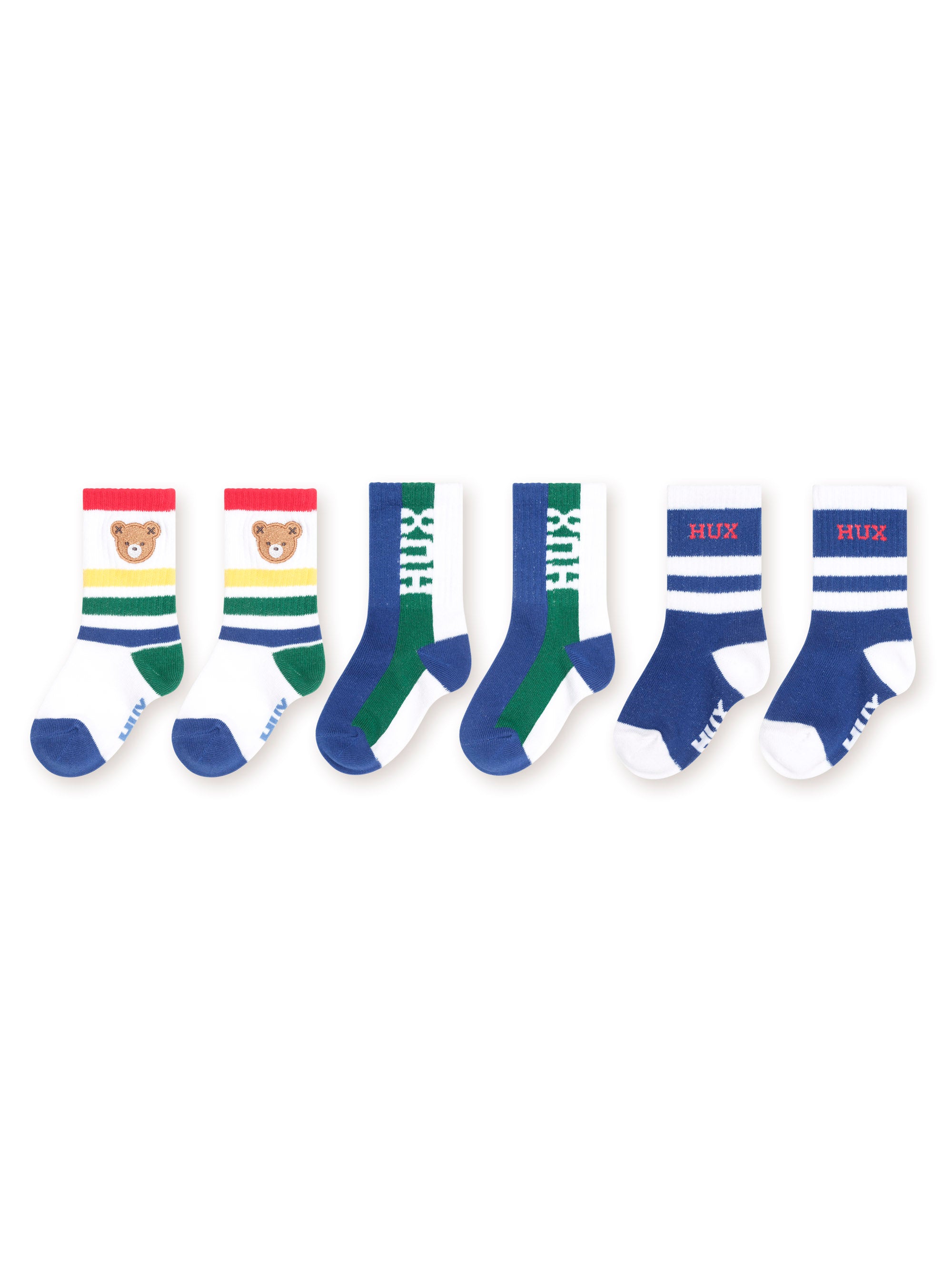 3PK Boys Sports Socks