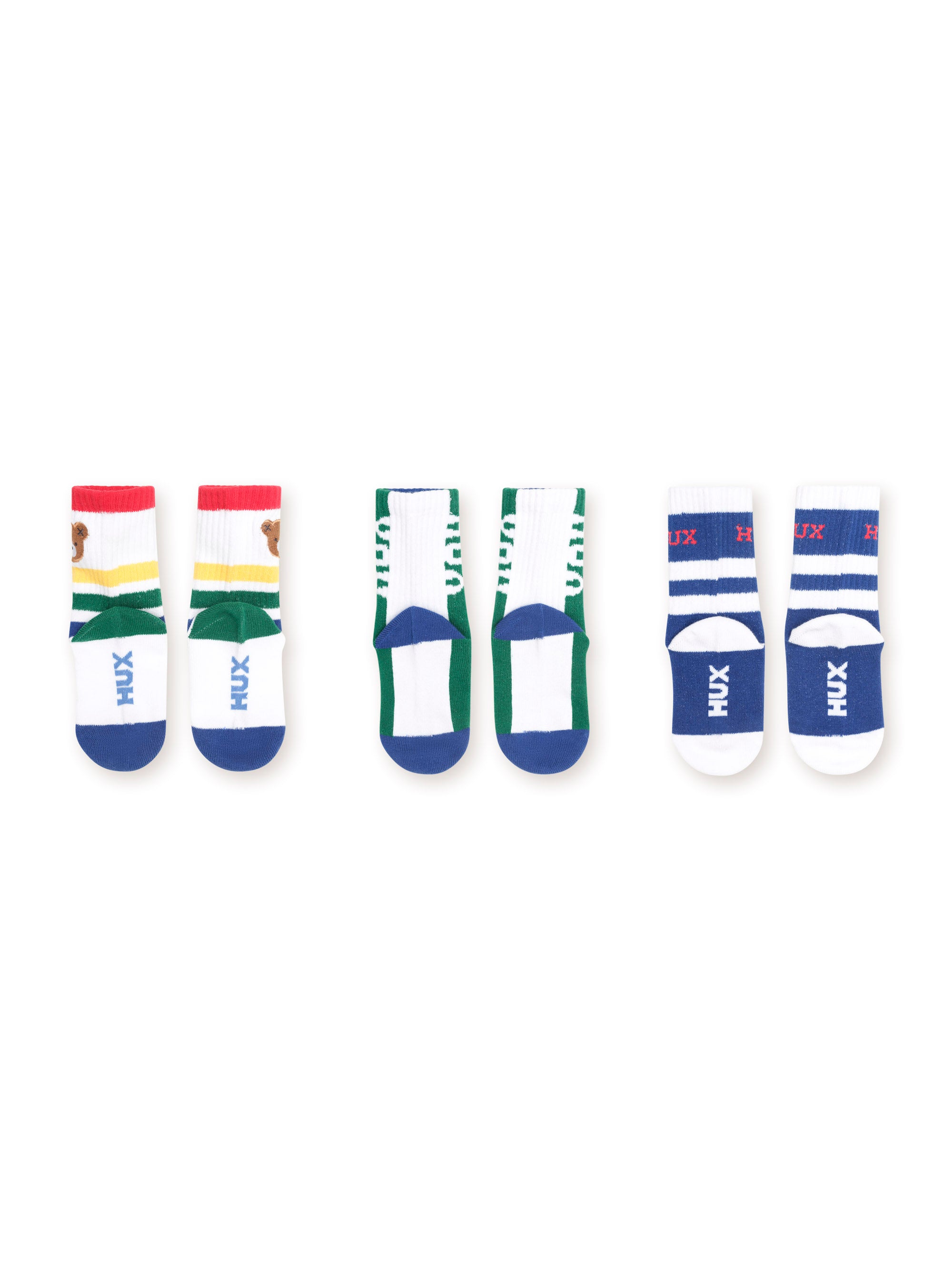 3PK Boys Sports Socks