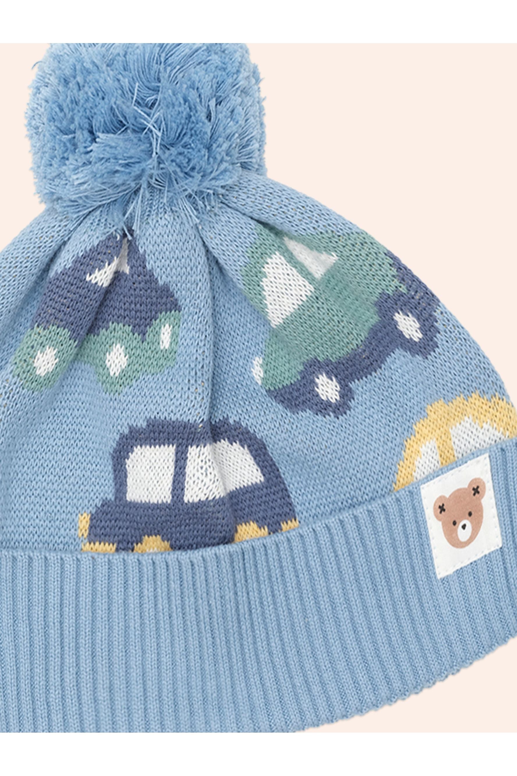 HUXMOBILE KNIT BEANIE