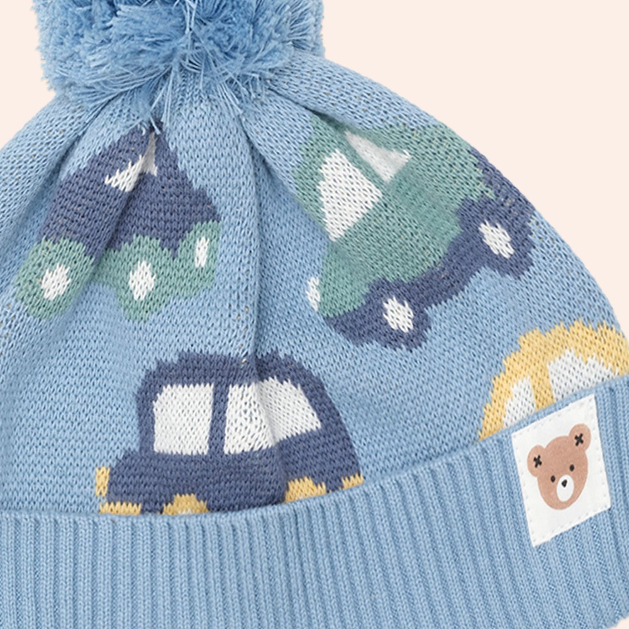 HUXMOBILE KNIT BEANIE