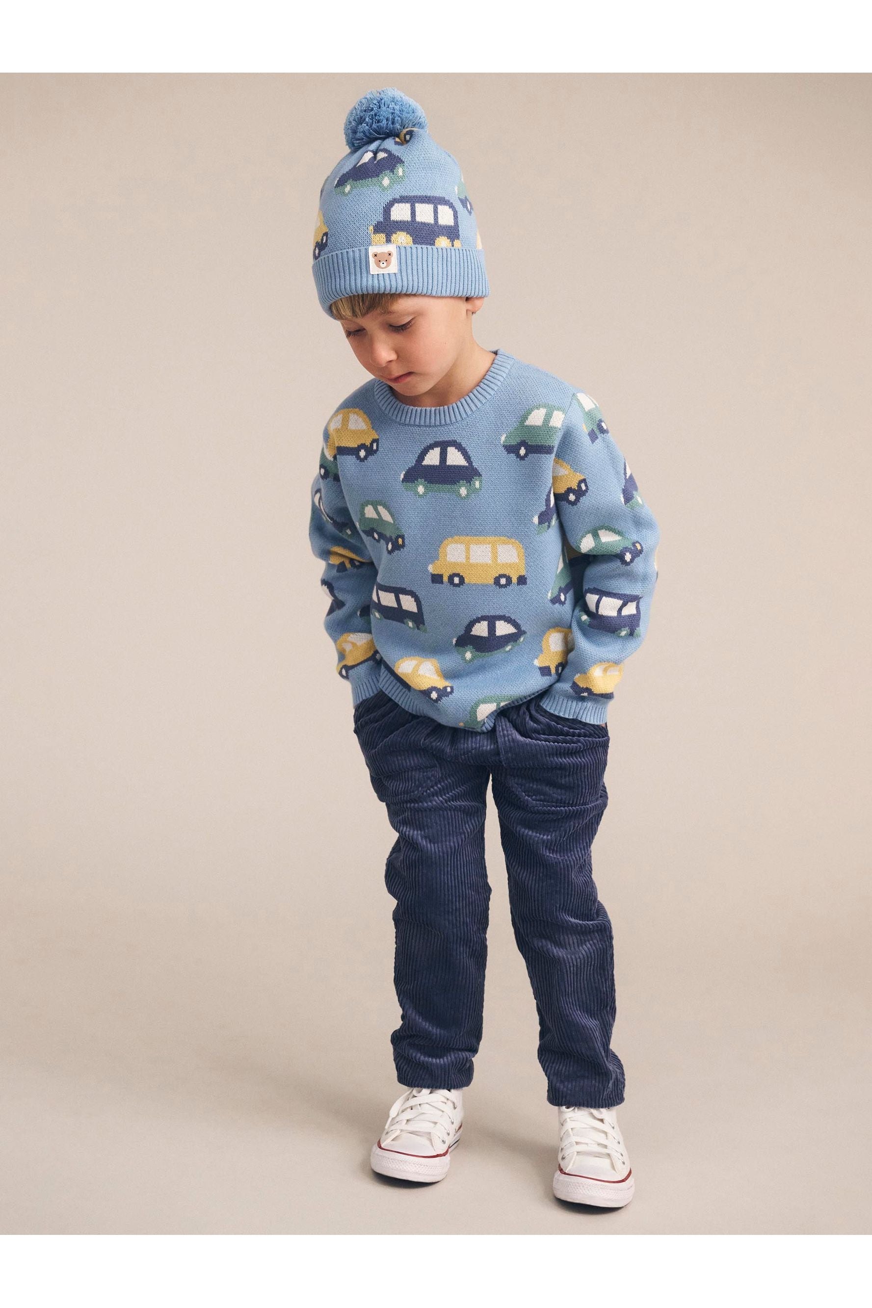 HUXMOBILE KNIT BEANIE