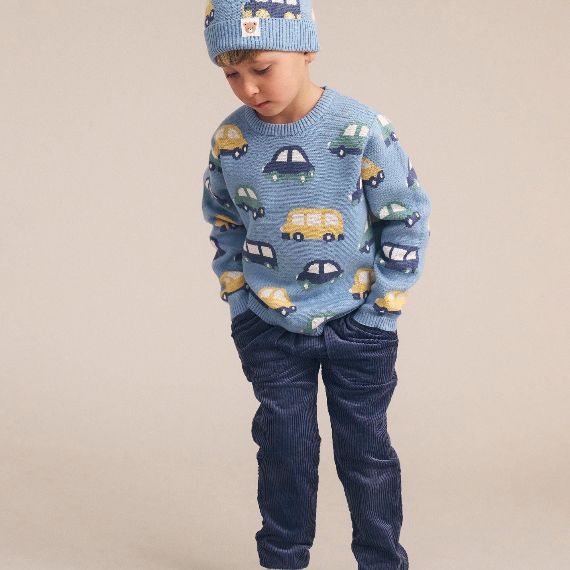 HUXMOBILE KNIT BEANIE