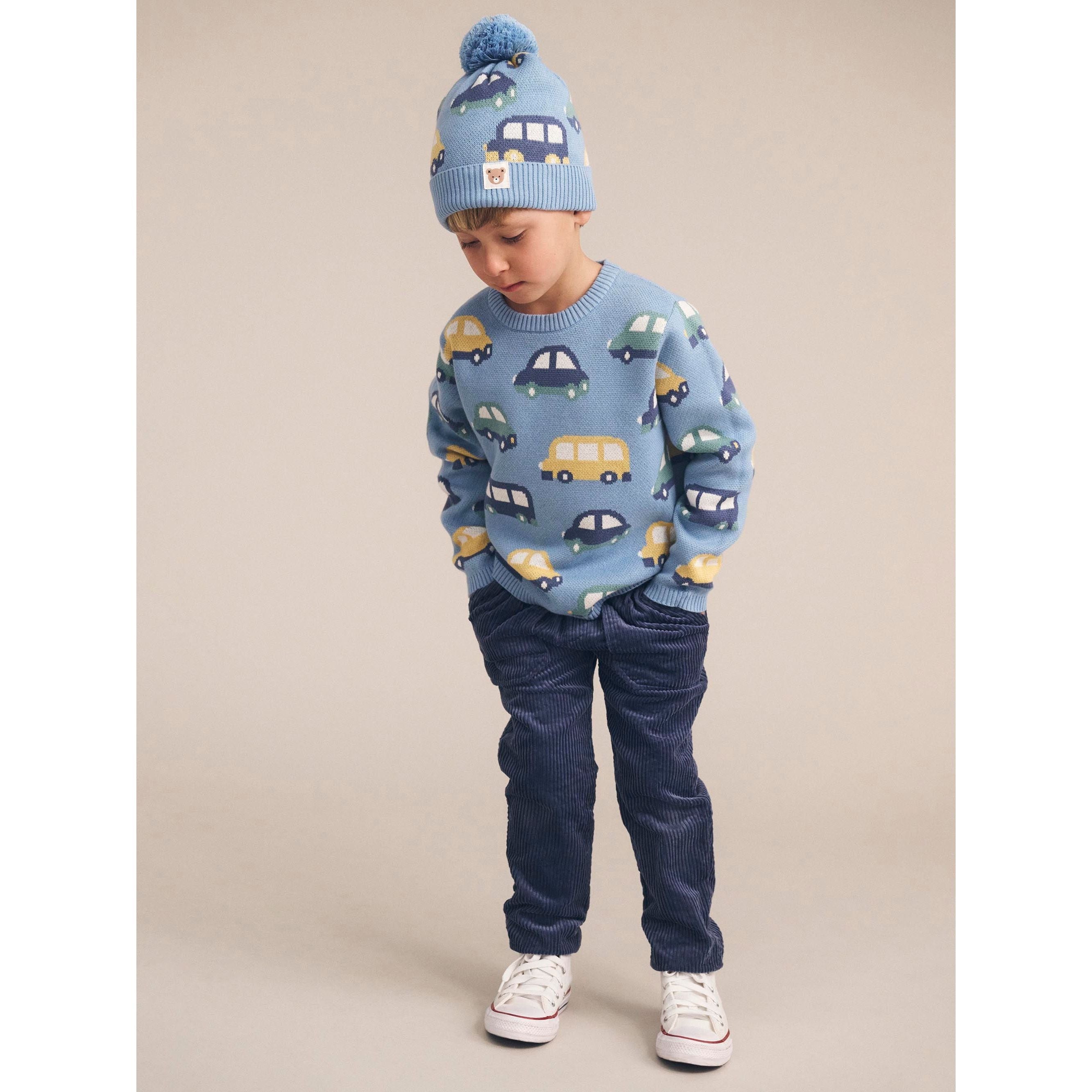 HUXMOBILE KNIT BEANIE