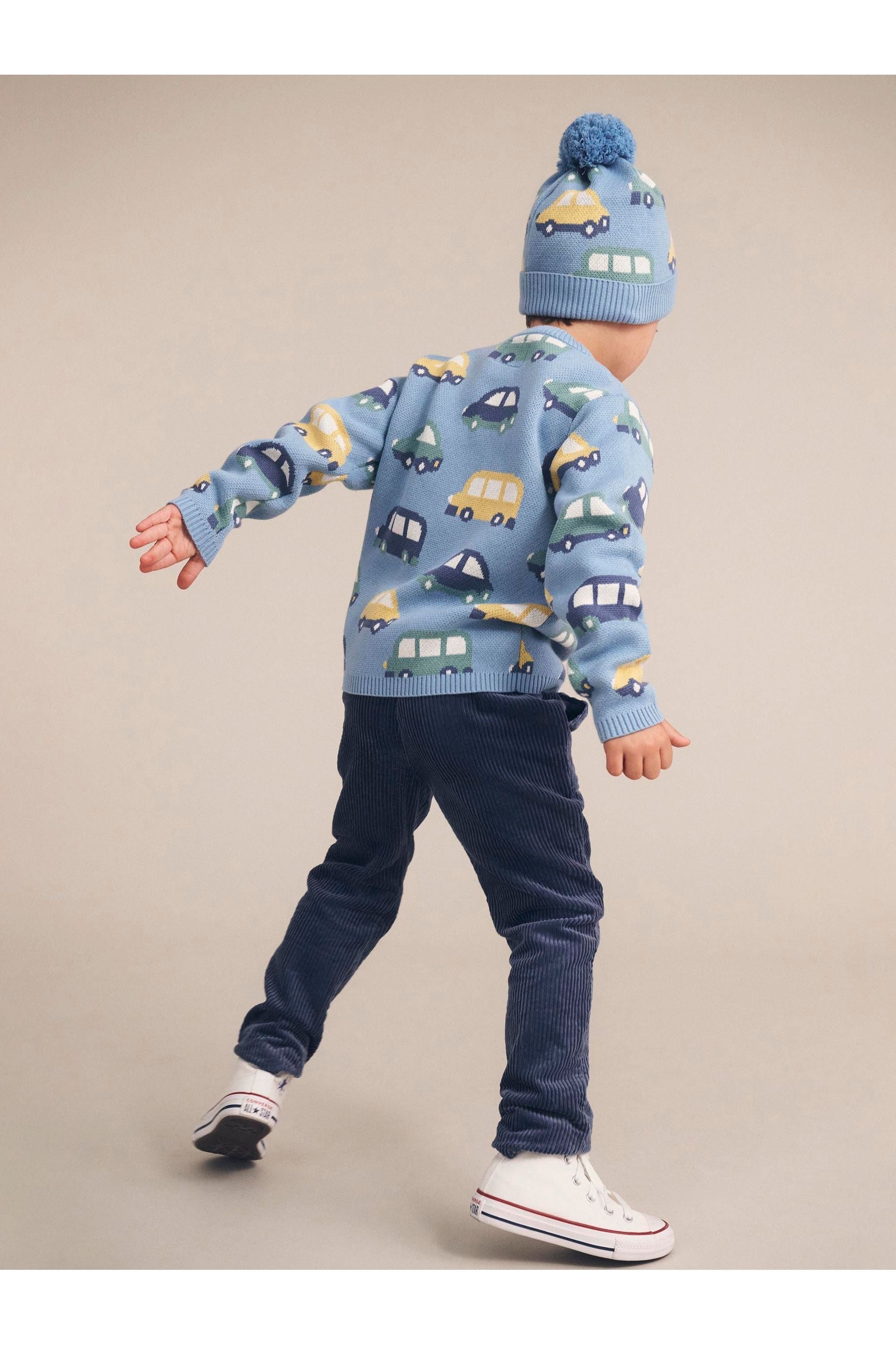 HUXMOBILE KNIT BEANIE