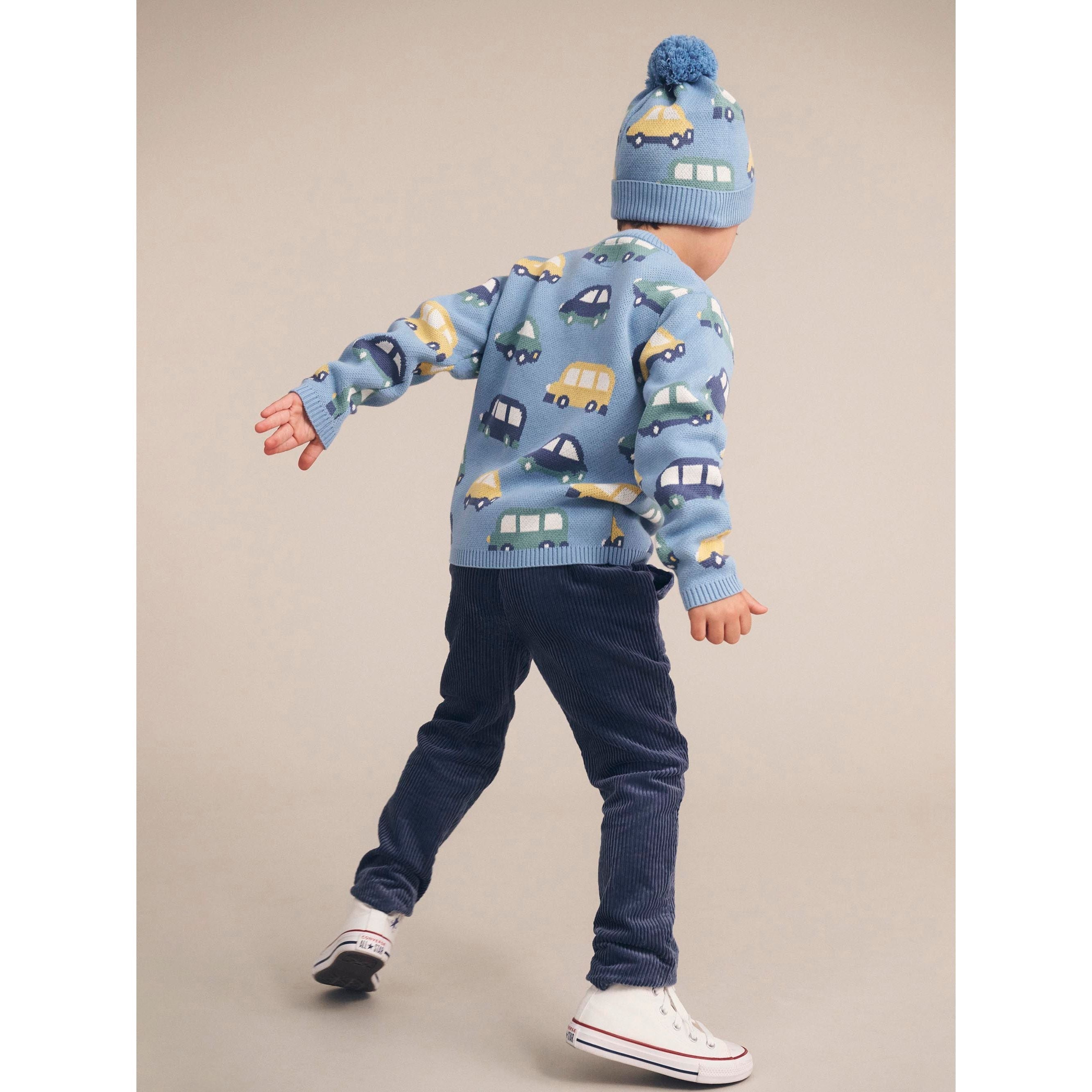 HUXMOBILE KNIT BEANIE