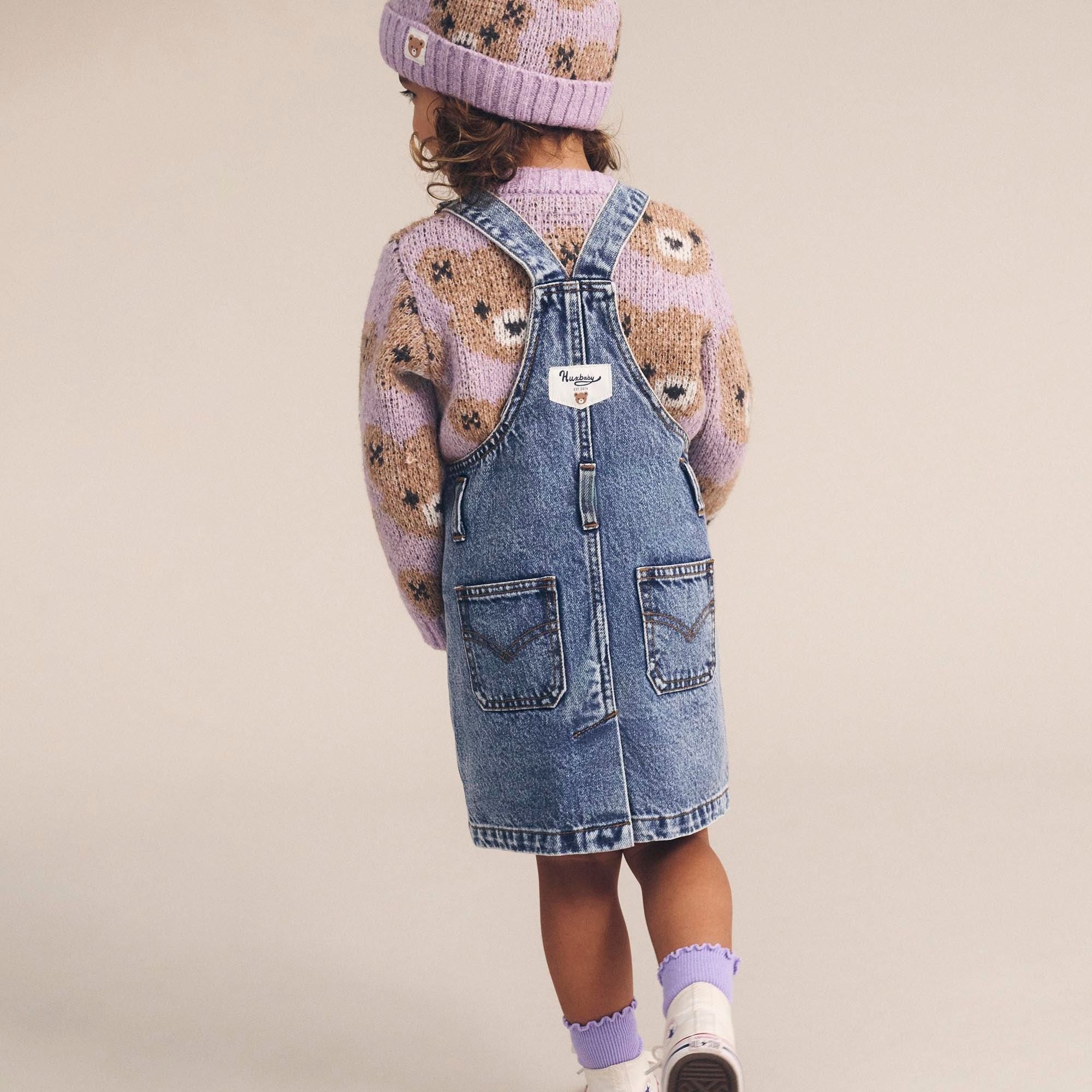 ORCHID HUXBEAR KNIT BEANIE