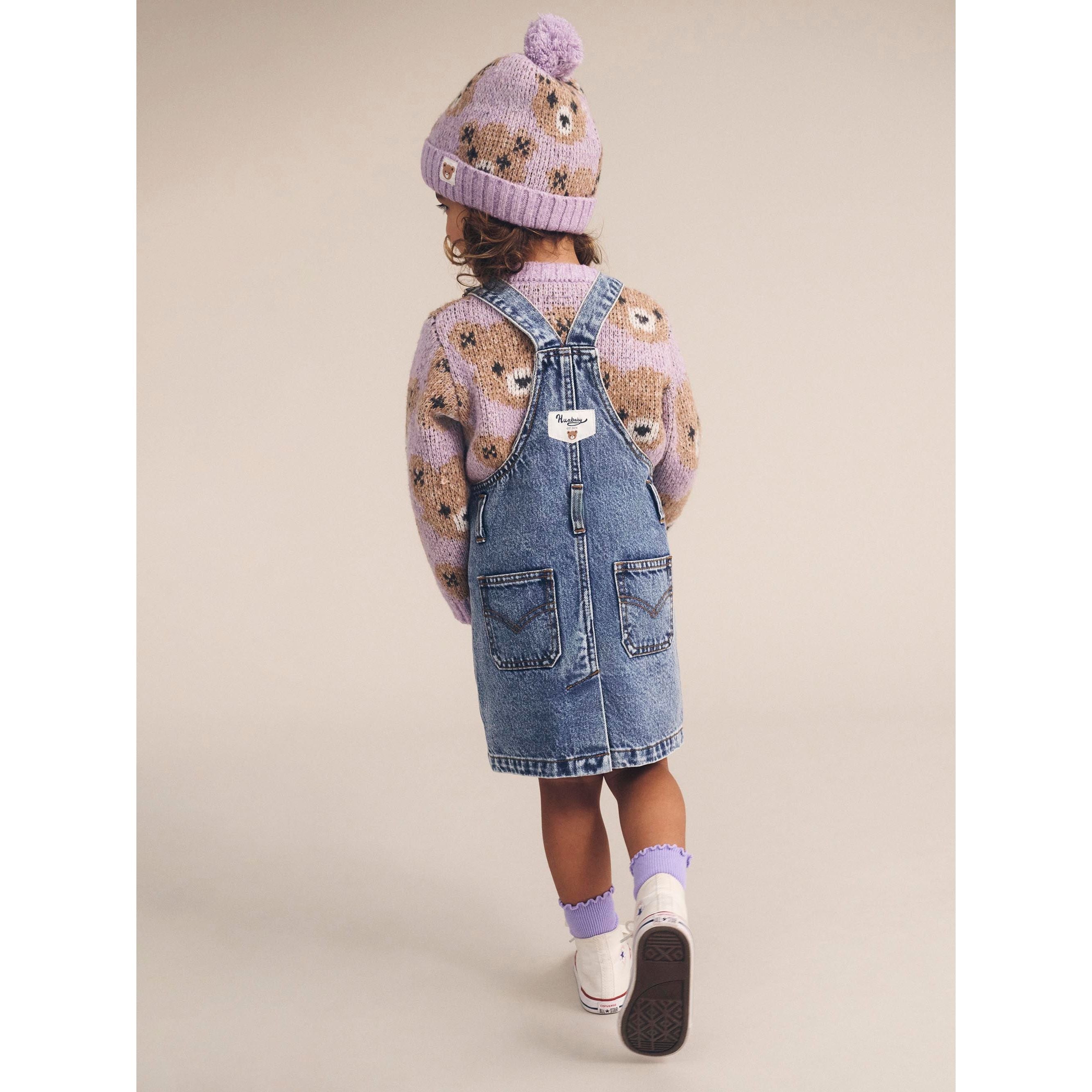 ORCHID HUXBEAR KNIT BEANIE