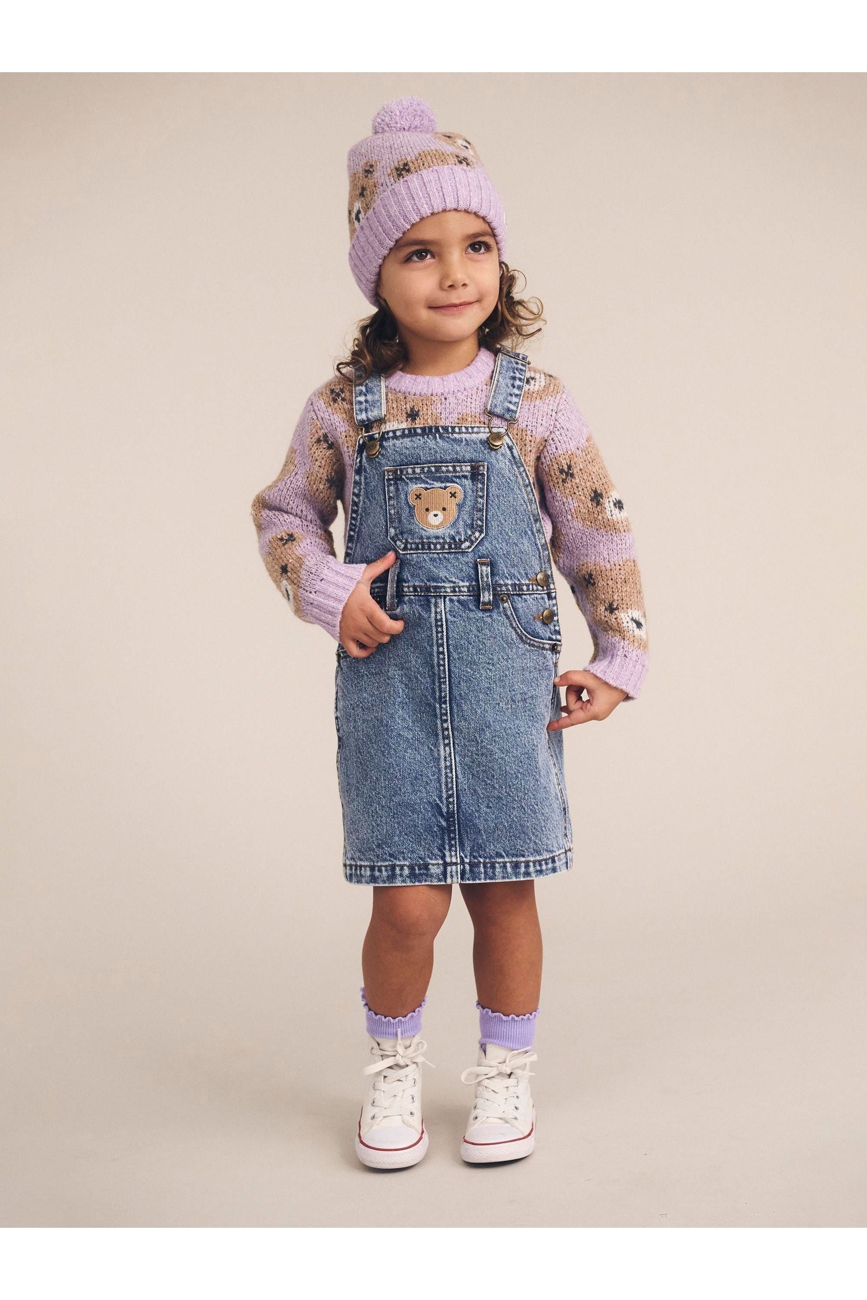 ORCHID HUXBEAR KNIT BEANIE