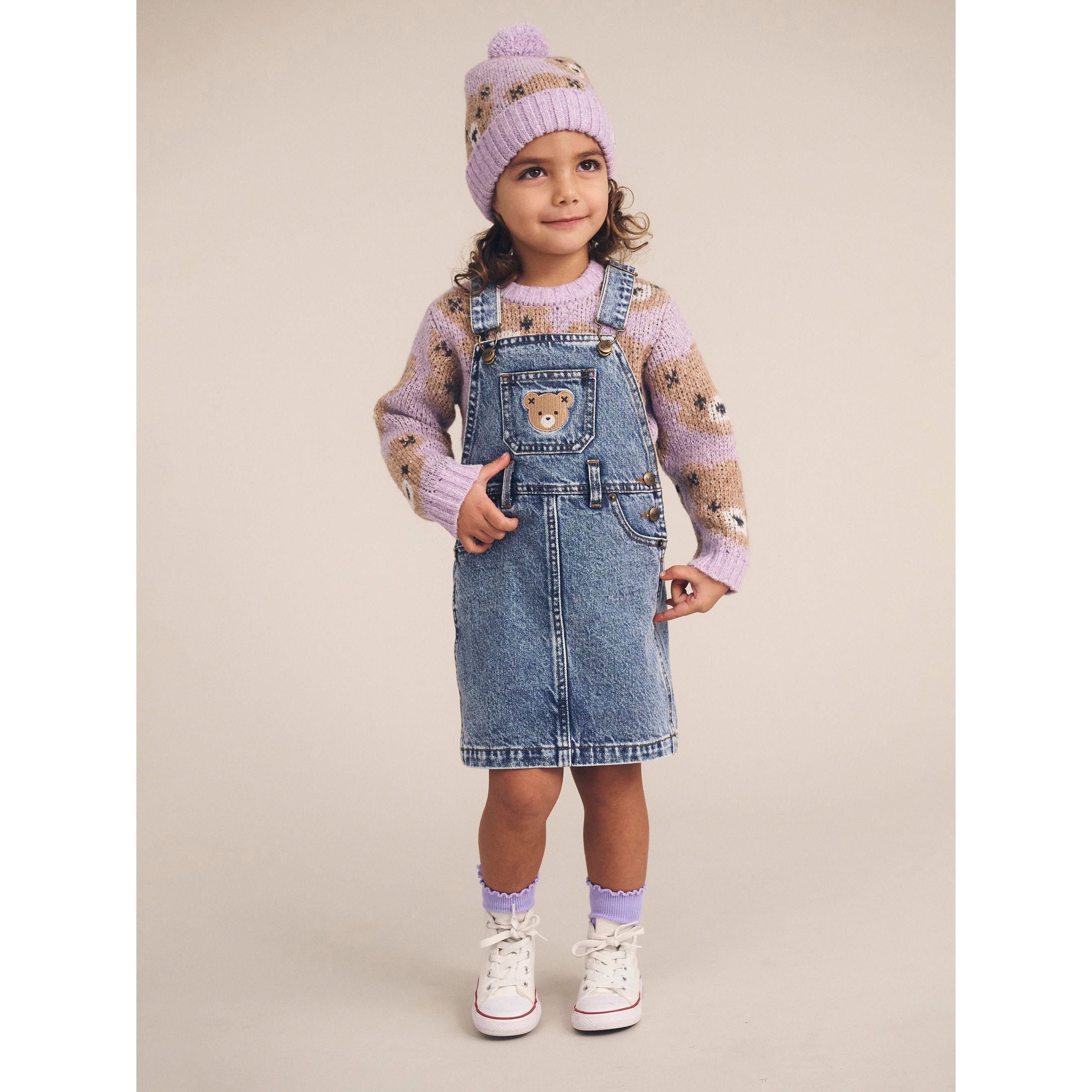 ORCHID HUXBEAR KNIT BEANIE