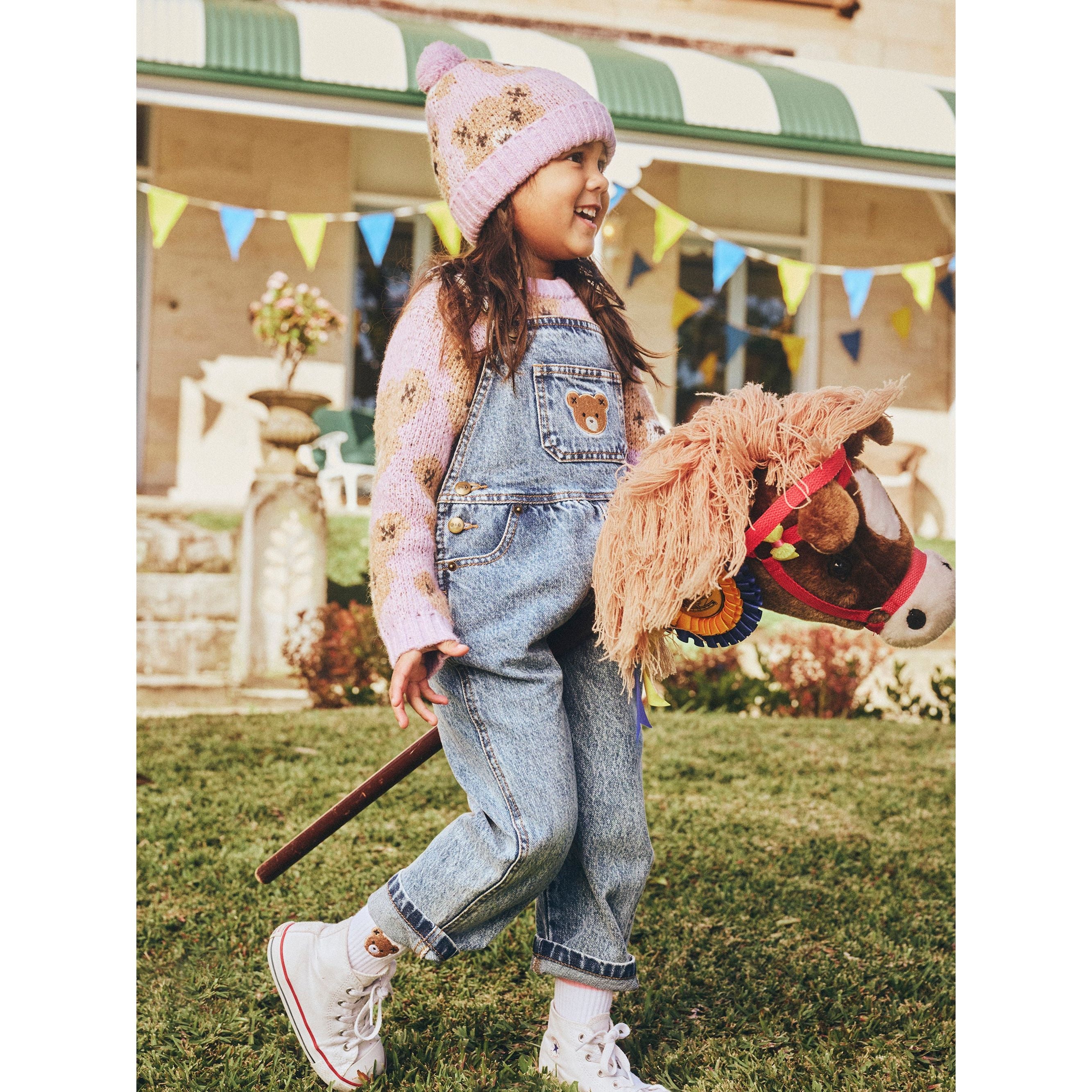ORCHID HUXBEAR KNIT BEANIE