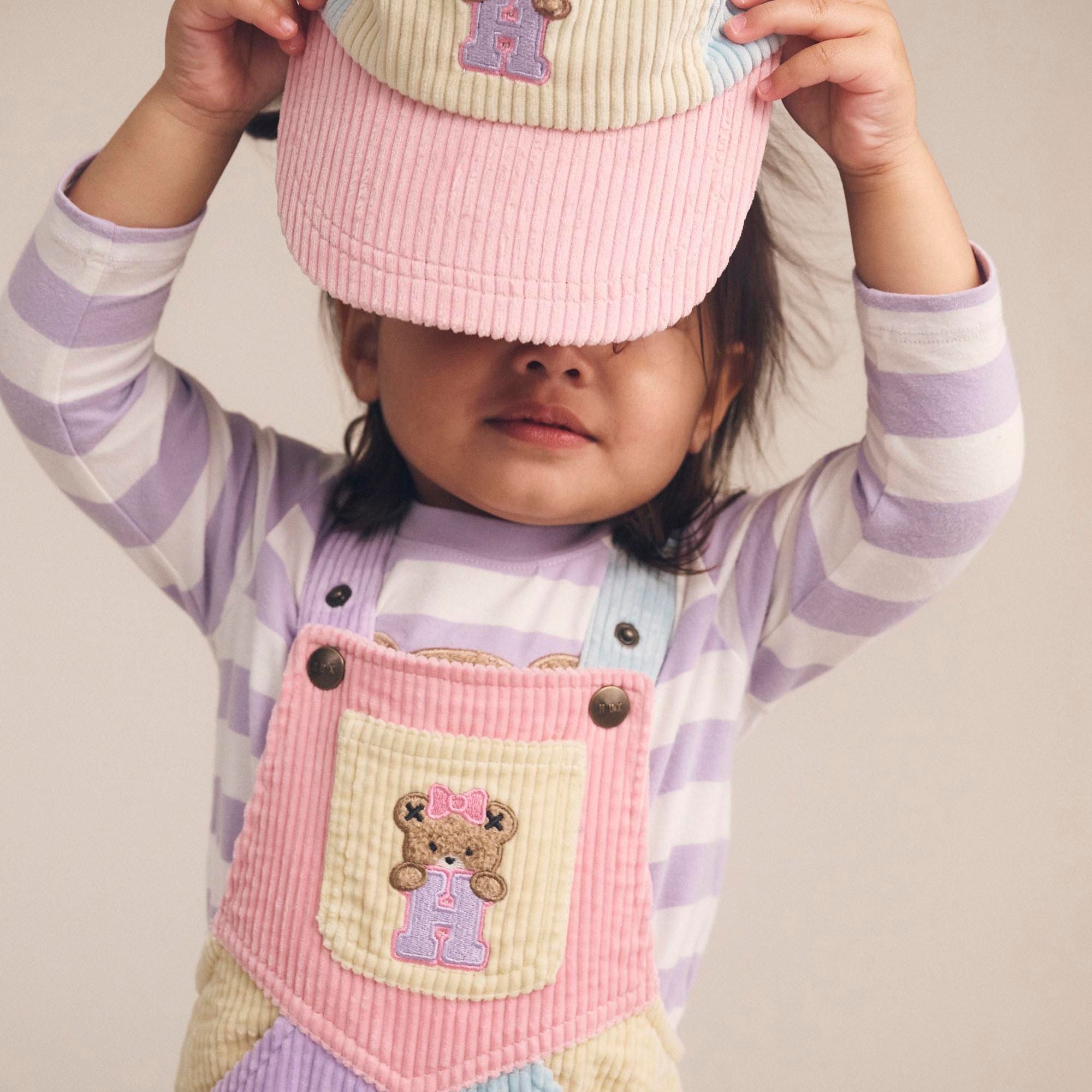 BLUSH COLOUR BLOCK CORD CAP