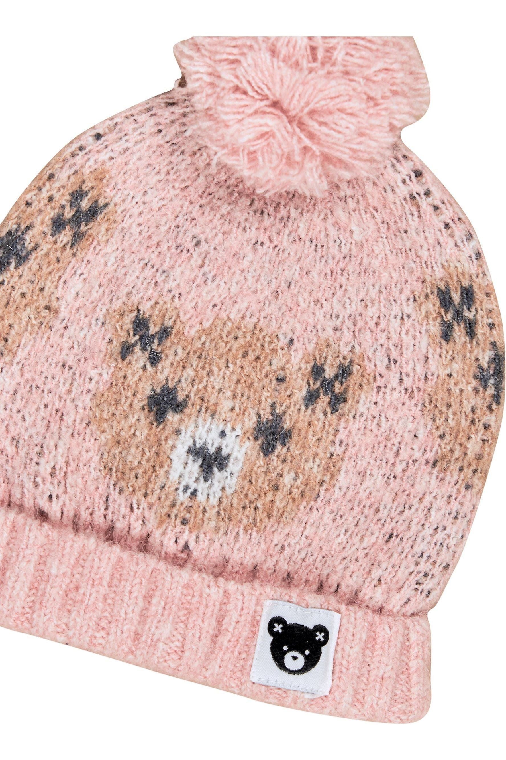 ROSEBUD HUXBEAR KNIT BEANIE