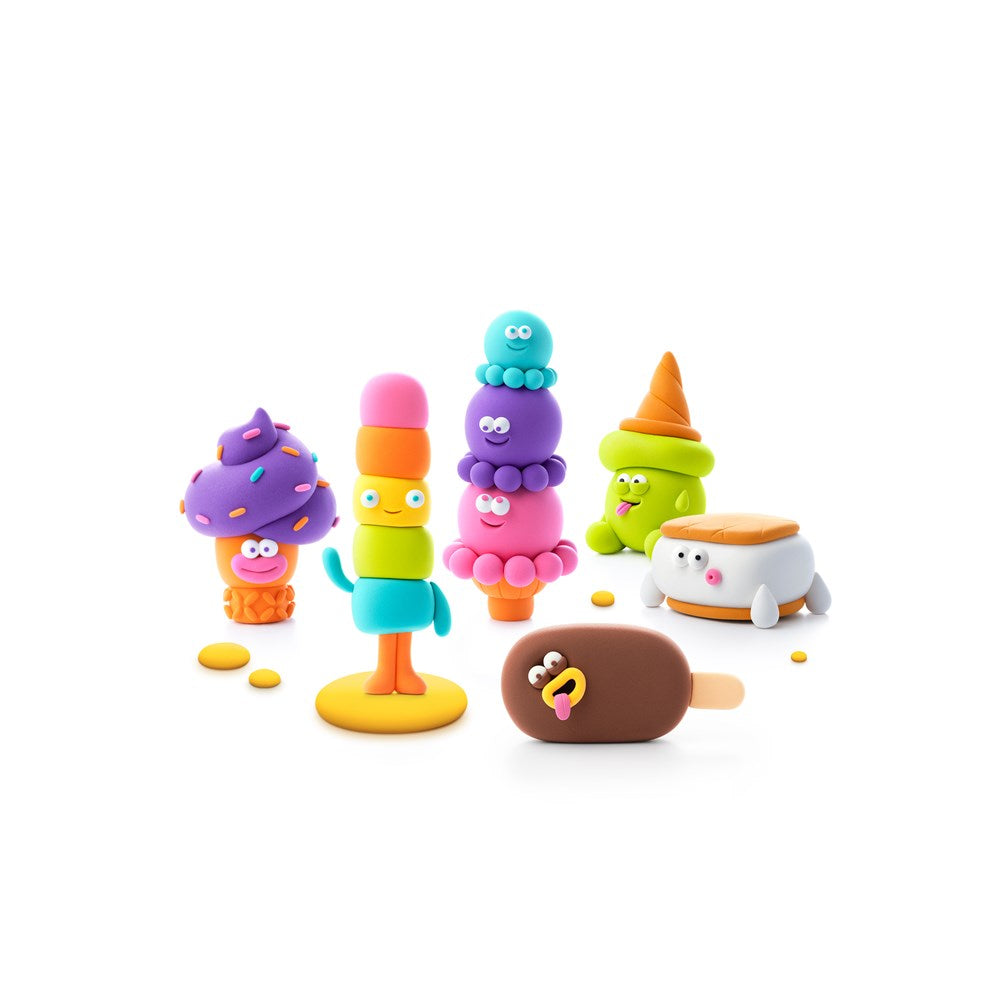 HEY CLAY ICE CREAM SET - 15 CANS