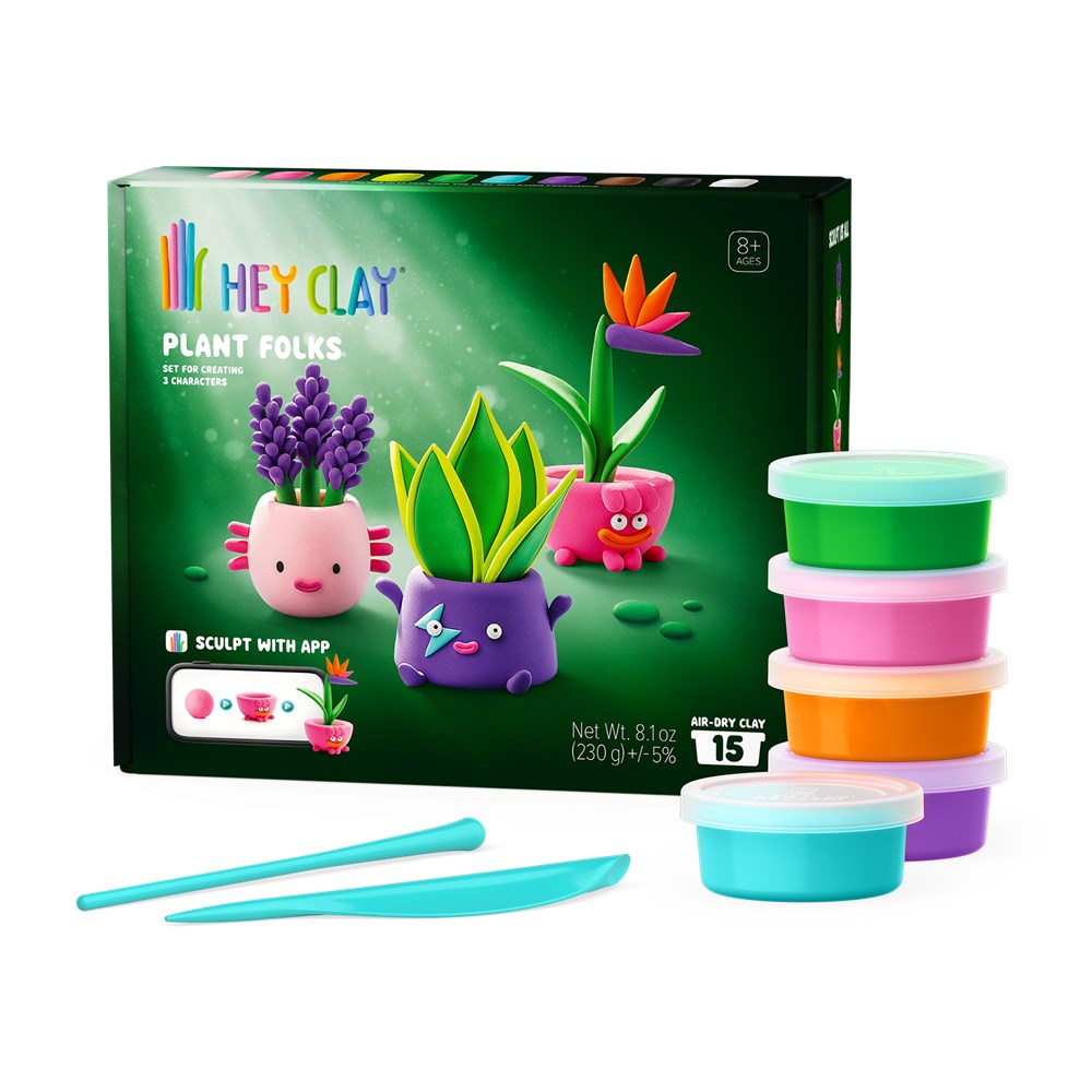 HEY CLAY PLANT FOLKS SET - 15 CANS