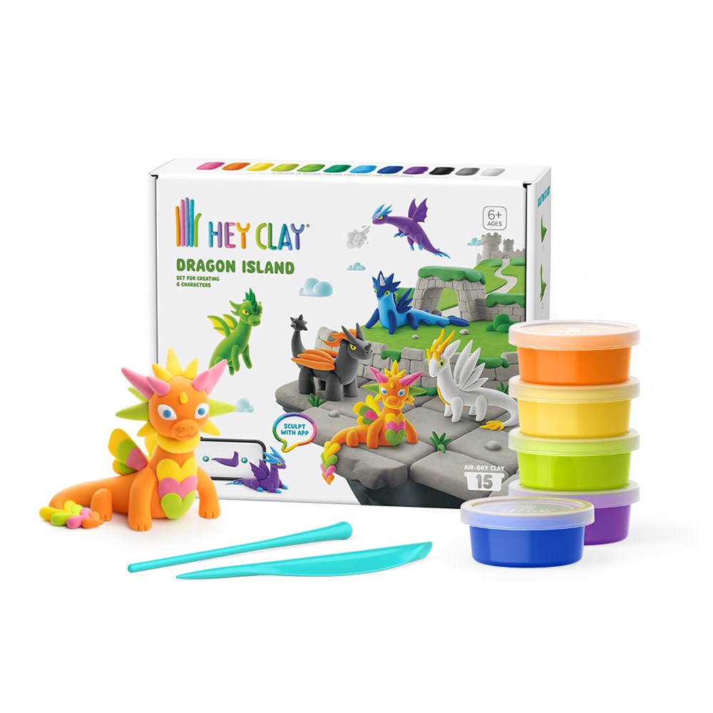 HEY CLAY DRAGON ISLAND SET - 15 CANS