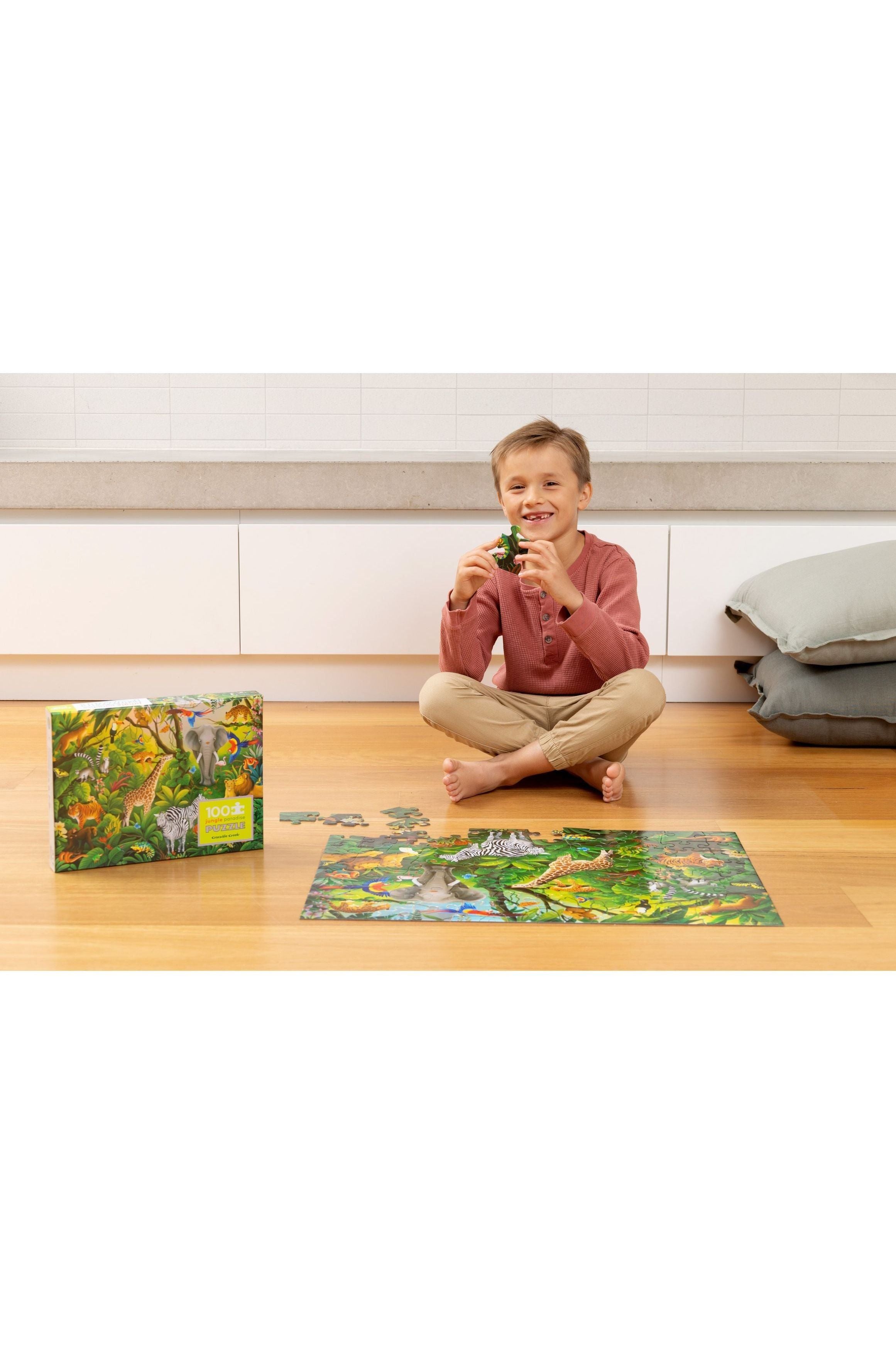 Holographic Puzzle 100 pc - Jungle Paradise