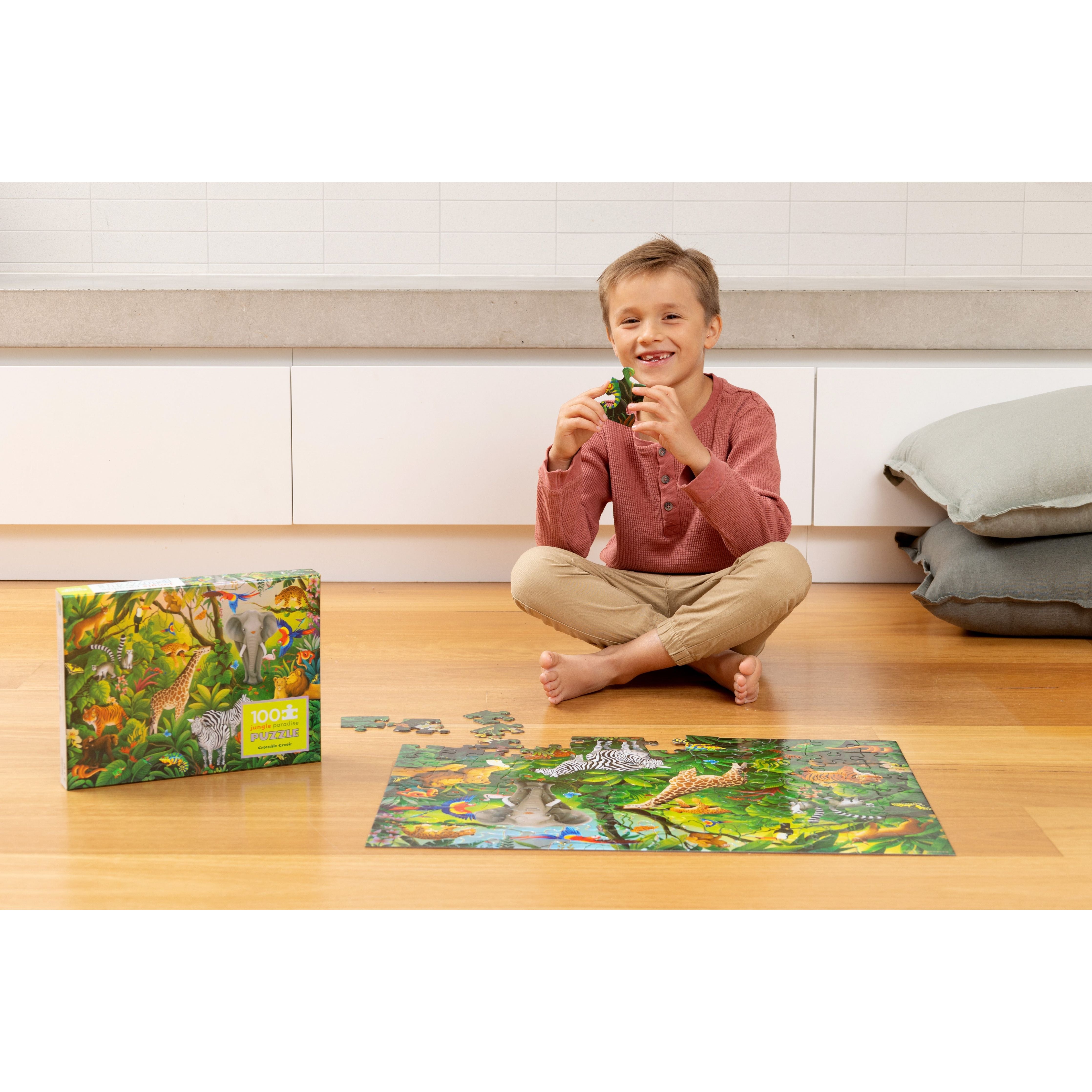 Holographic Puzzle 100 pc - Jungle Paradise
