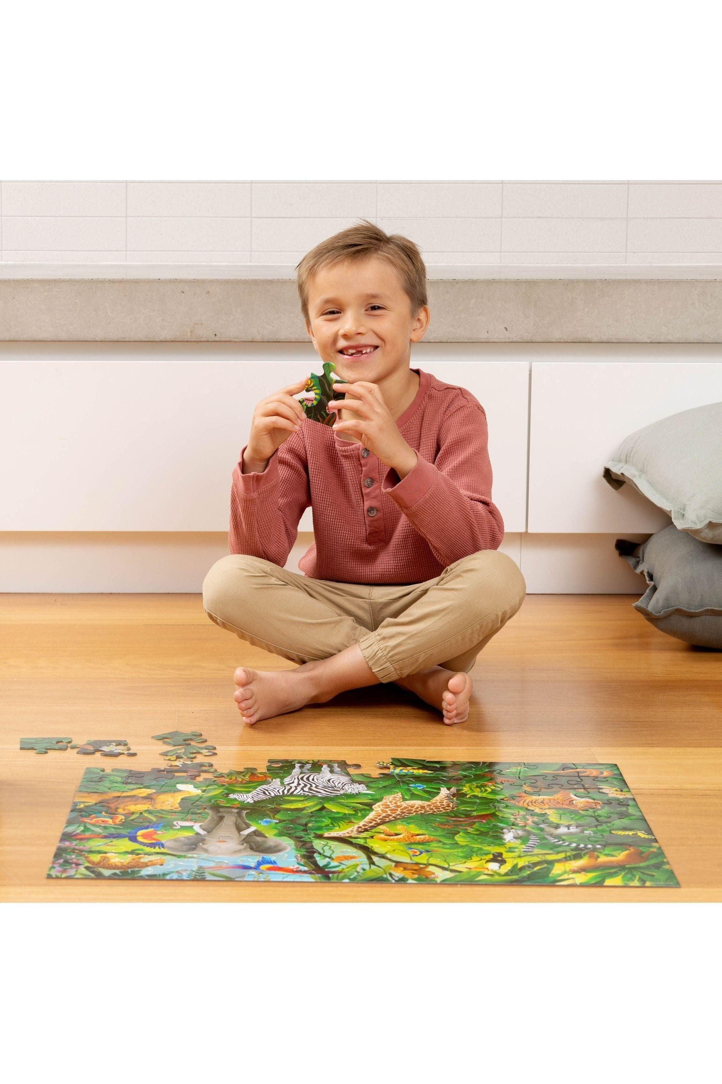 Holographic Puzzle 100 pc - Jungle Paradise