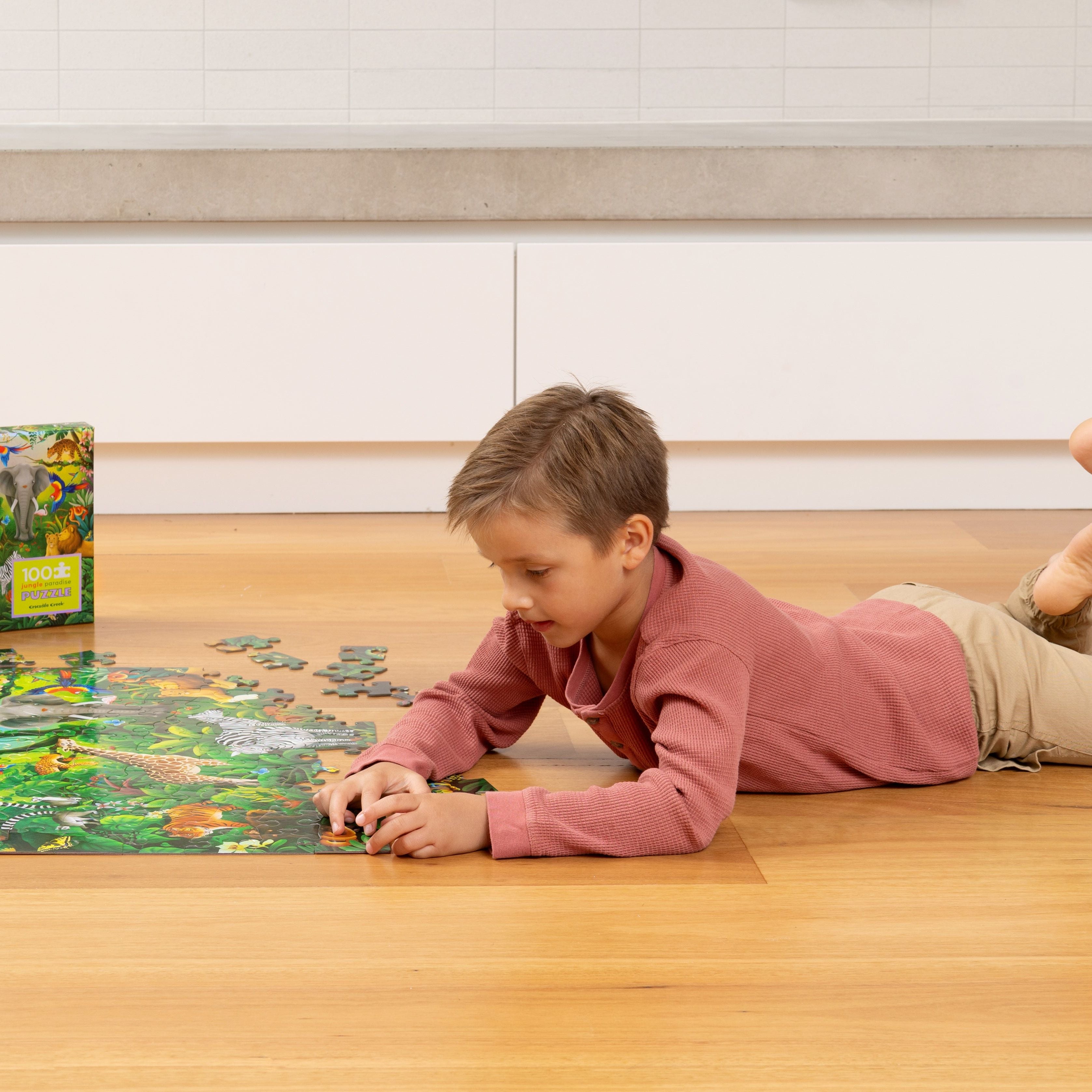 Holographic Puzzle 100 pc - Jungle Paradise