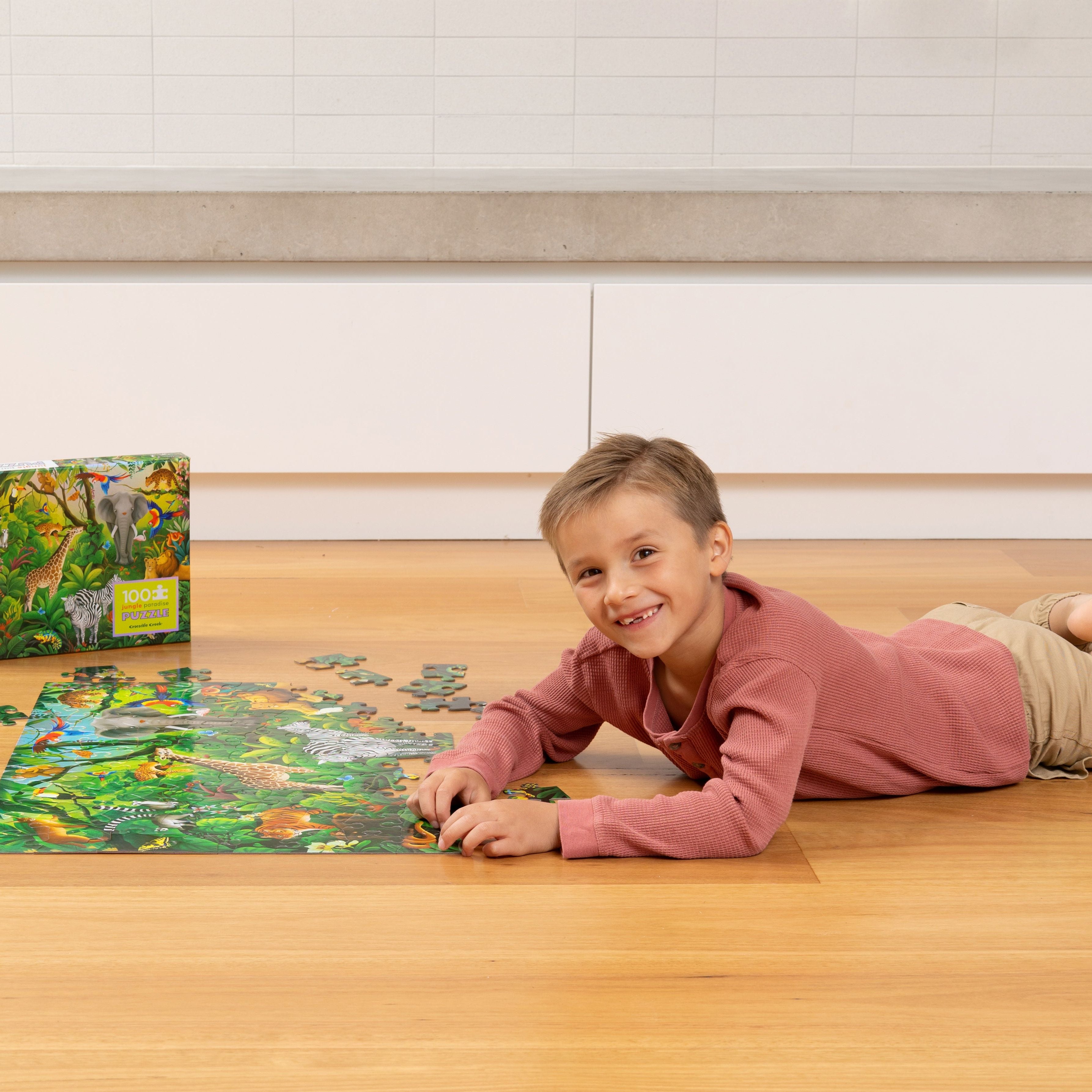 Holographic Puzzle 100 pc - Jungle Paradise