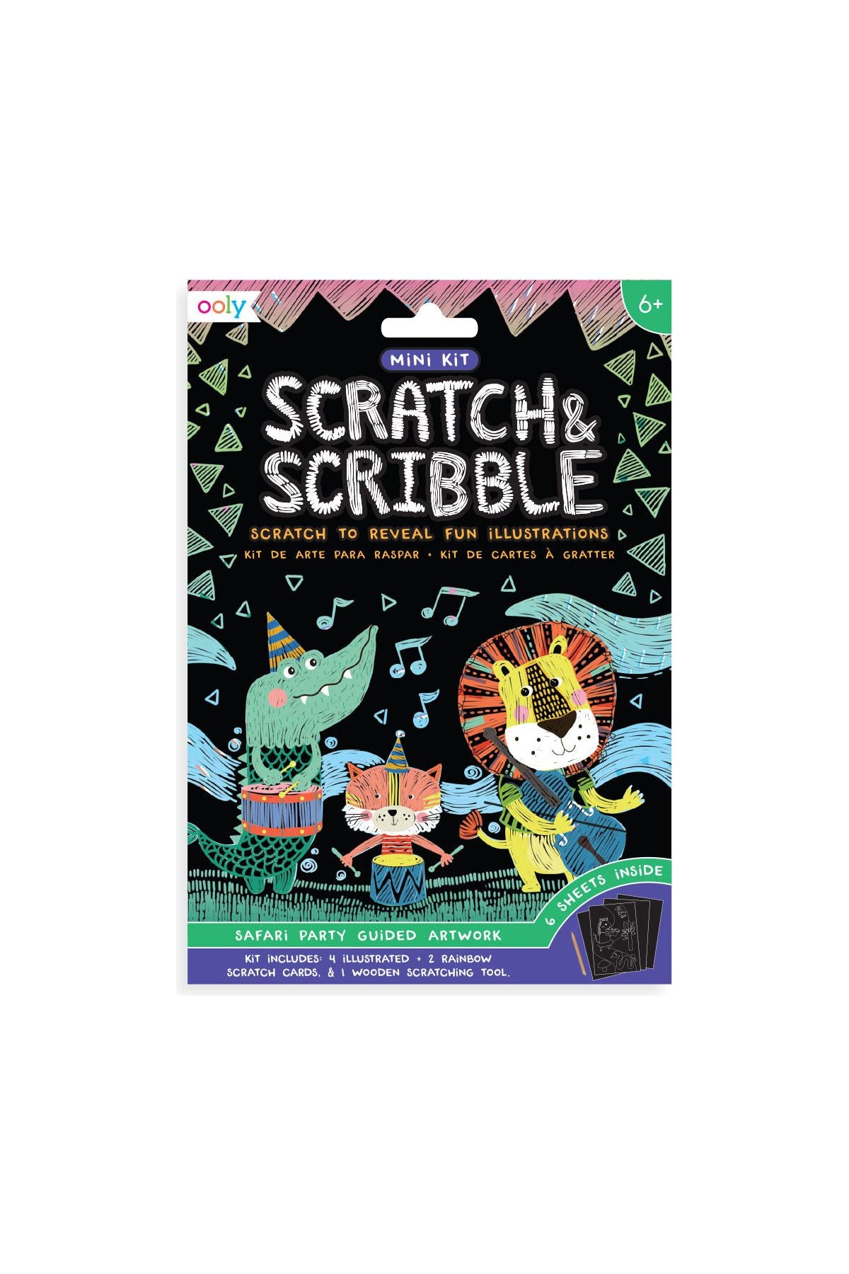 Mini Scratch & Scribble - Safari