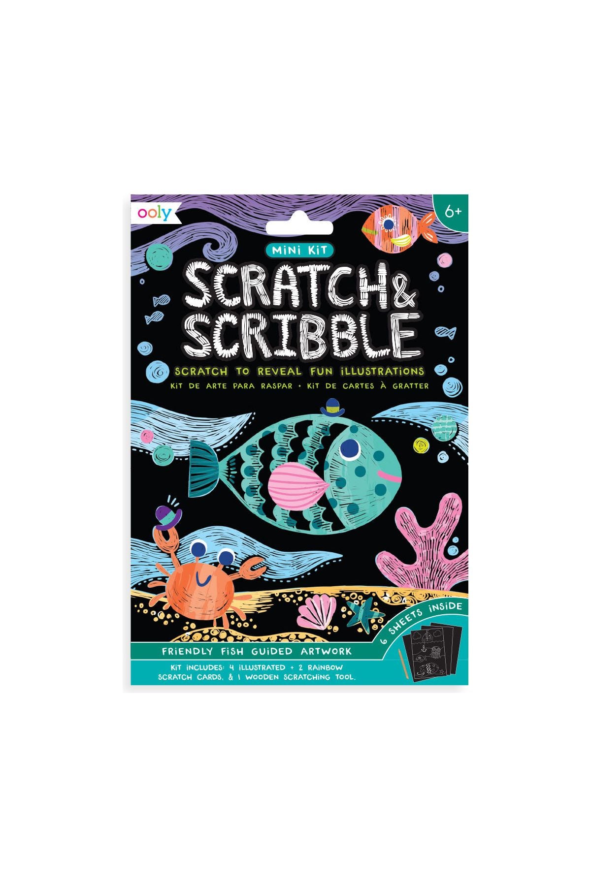 Mini Scratch & Scribble - Fish