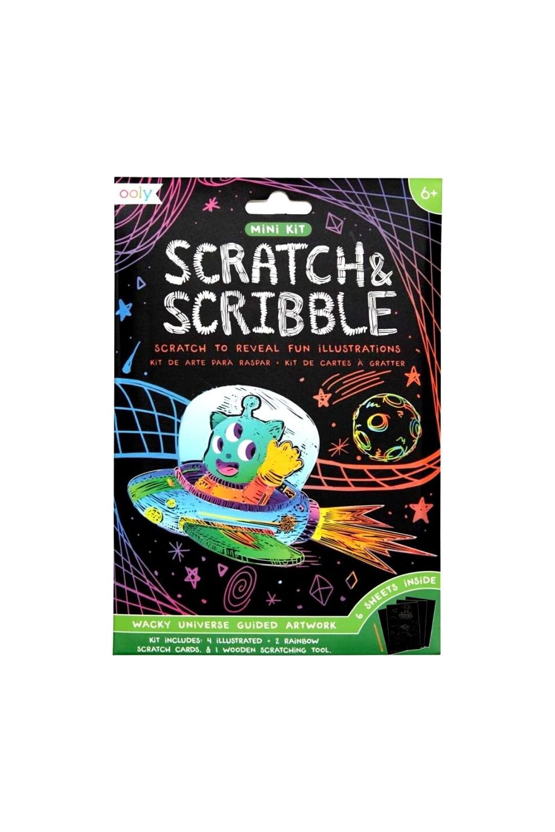 Mini Scratch & Scribble - Wacky Universe
