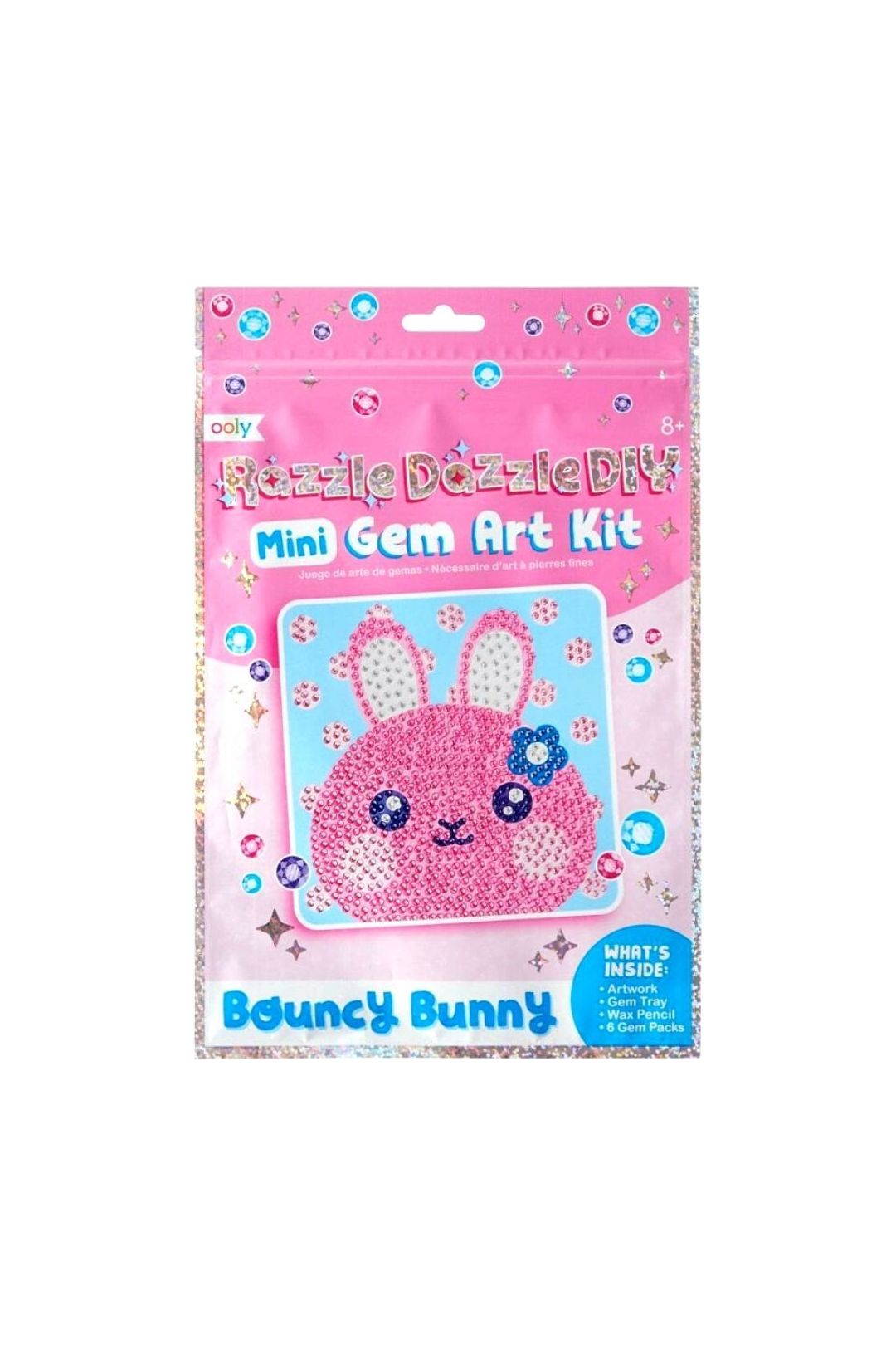 Razzle Dazzle Mini DIY Gem Art Kit - Bouncy Bunny