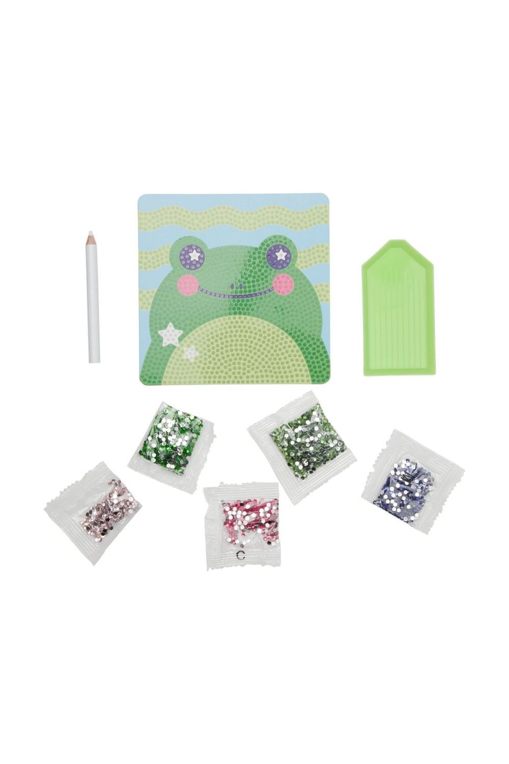 Razzle Dazzle Mini DIY Gem Art Kit - Funny Frog