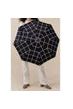 Duck Umbrella -Black Grid