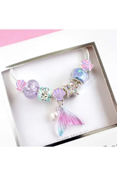 Mermaid Tail Charm Bracelet