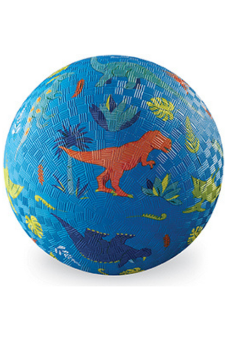 Playground Ball 7 Inch - Dino Land Blue