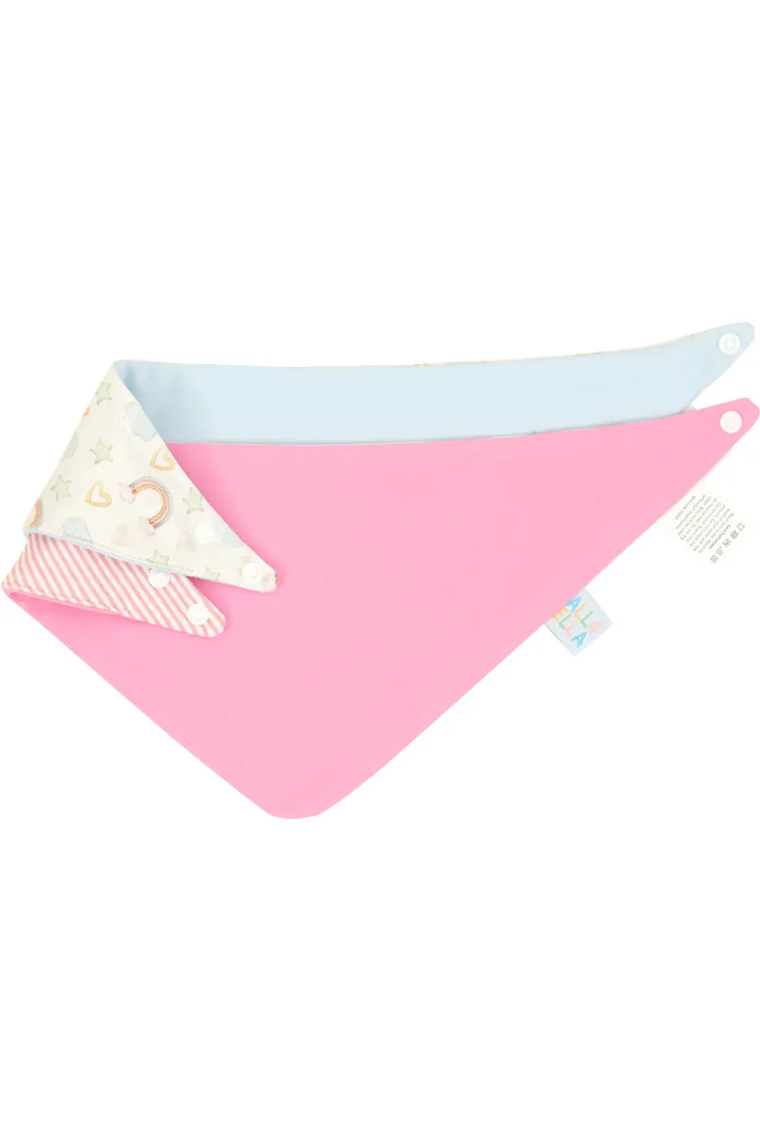 Bandana Bibs 2pk - Rainbow Arc