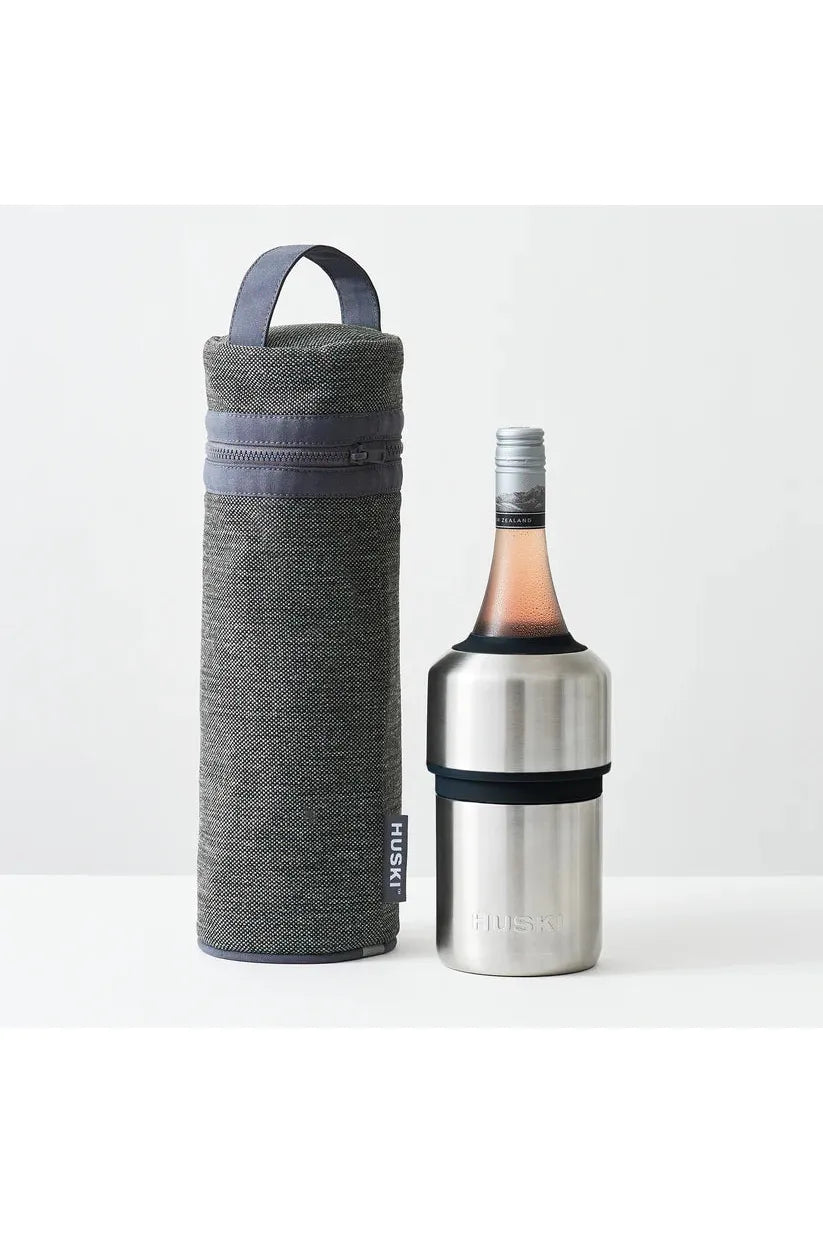 HUSKI Wine Cooler Tote - Charcoal Grey
