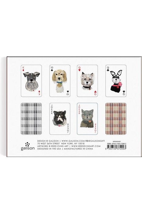 Paper Dogs  Playing Card Set