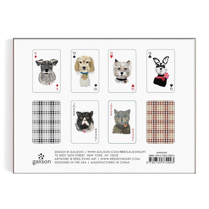 Paper Dogs  Playing Card Set