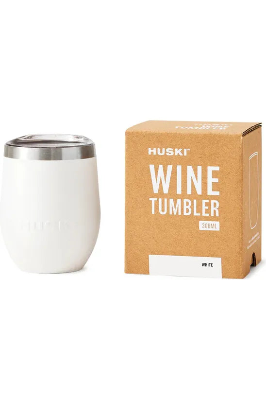 HUSKI Wine Tumbler - White