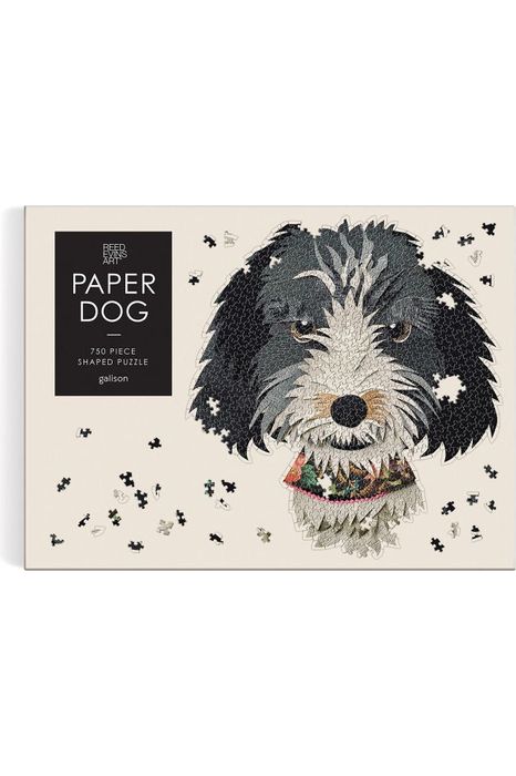 Puzzle - Paper Dogs Shaped -  750pc