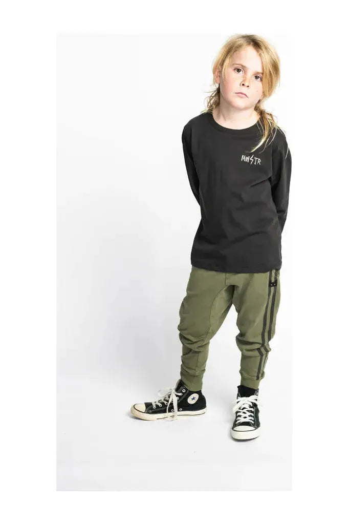 TRACKRACER PANT - DUSTY OLIVE